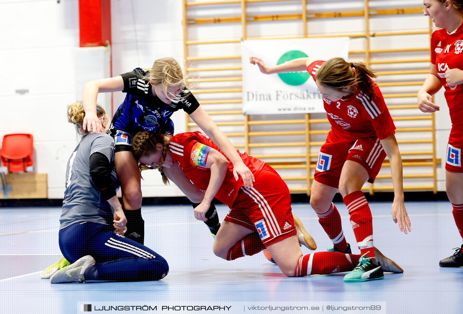 Dina-cupen 2024 1 2-final Skövde KIK-Mariestads BoIS FF 2-0,dam,Idrottshallen,Töreboda,Sverige,Futsal,,2024,326294