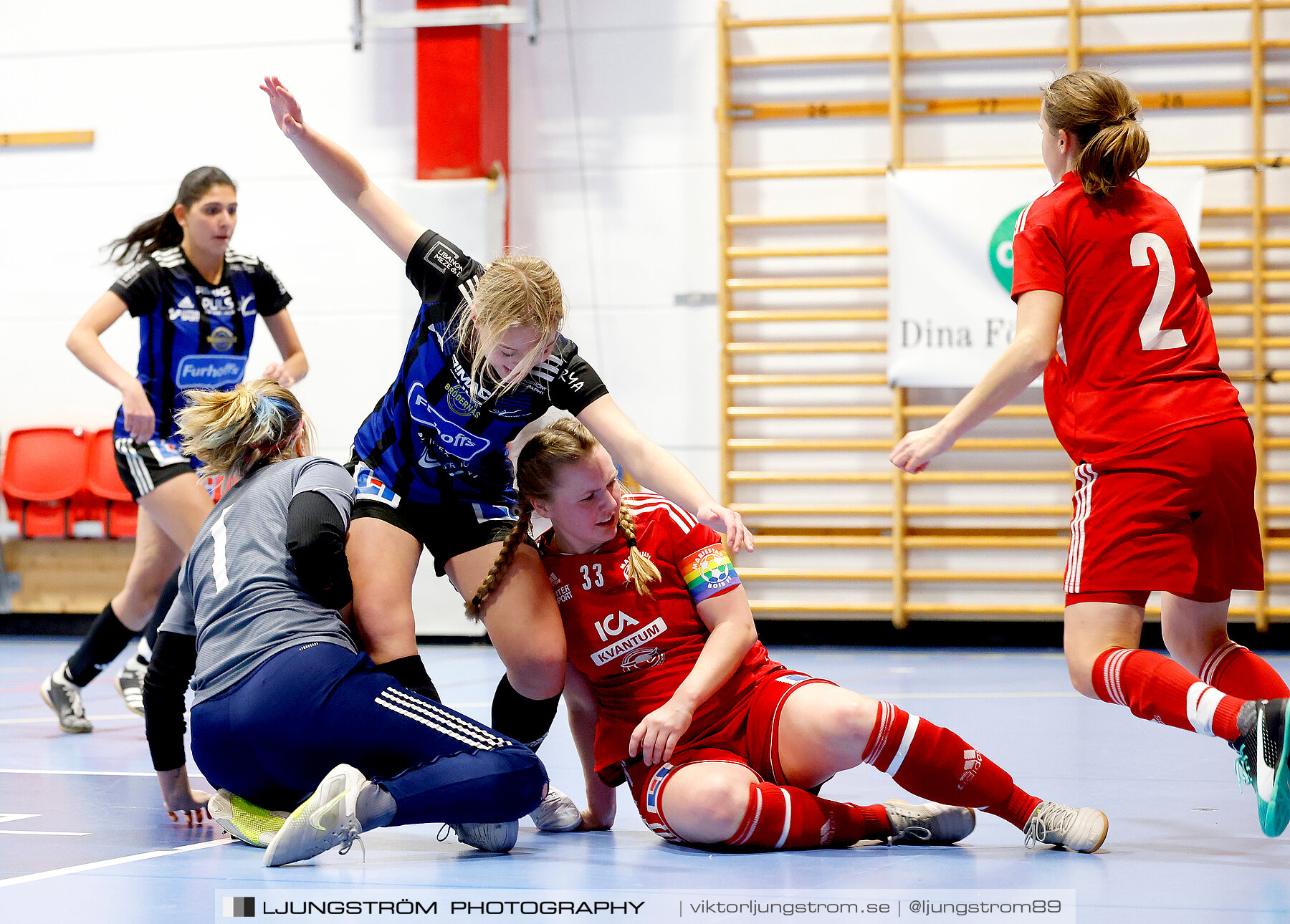 Dina-cupen 2024 1 2-final Skövde KIK-Mariestads BoIS FF 2-0,dam,Idrottshallen,Töreboda,Sverige,Futsal,,2024,326296
