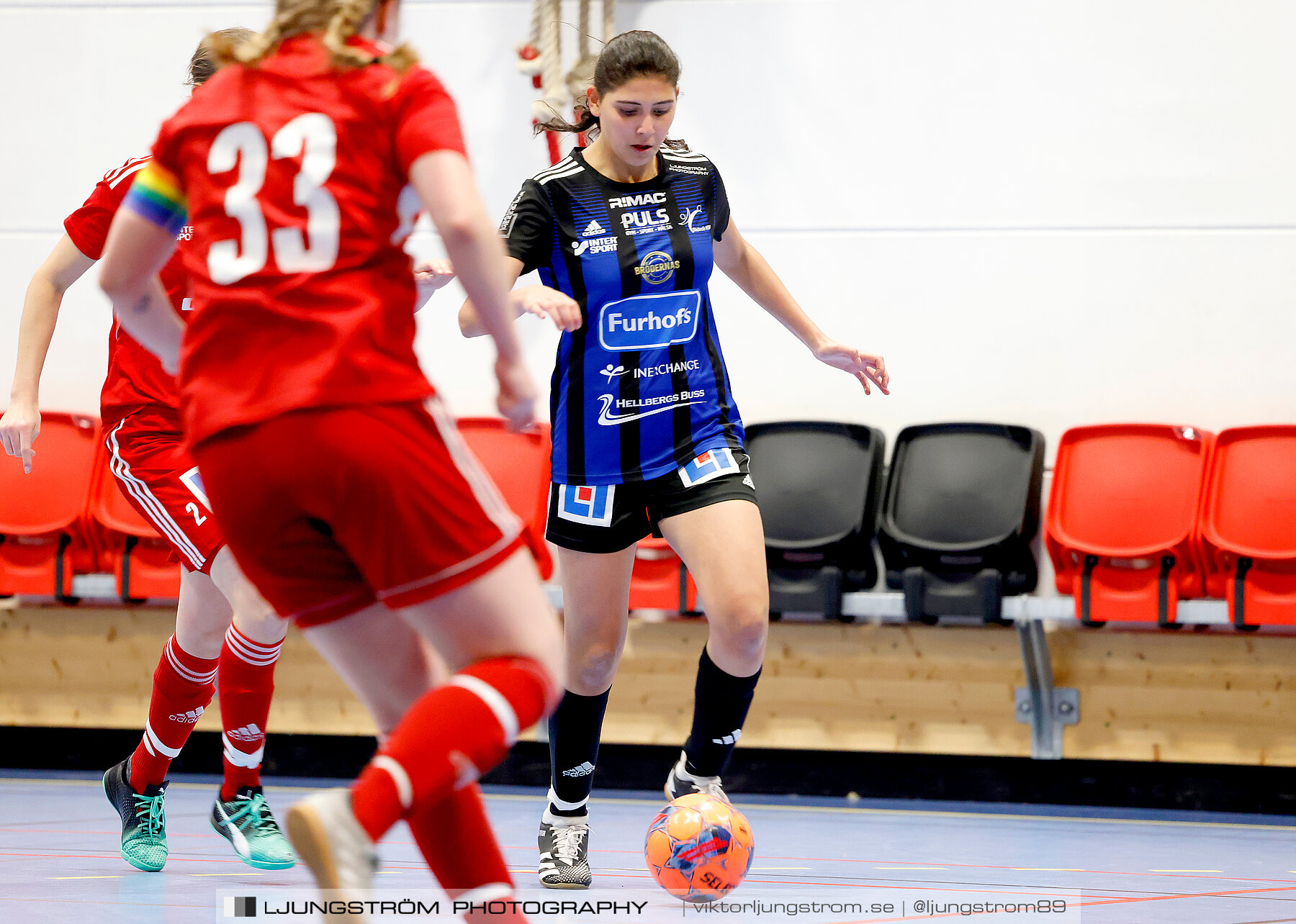Dina-cupen 2024 1 2-final Skövde KIK-Mariestads BoIS FF 2-0,dam,Idrottshallen,Töreboda,Sverige,Futsal,,2024,326305