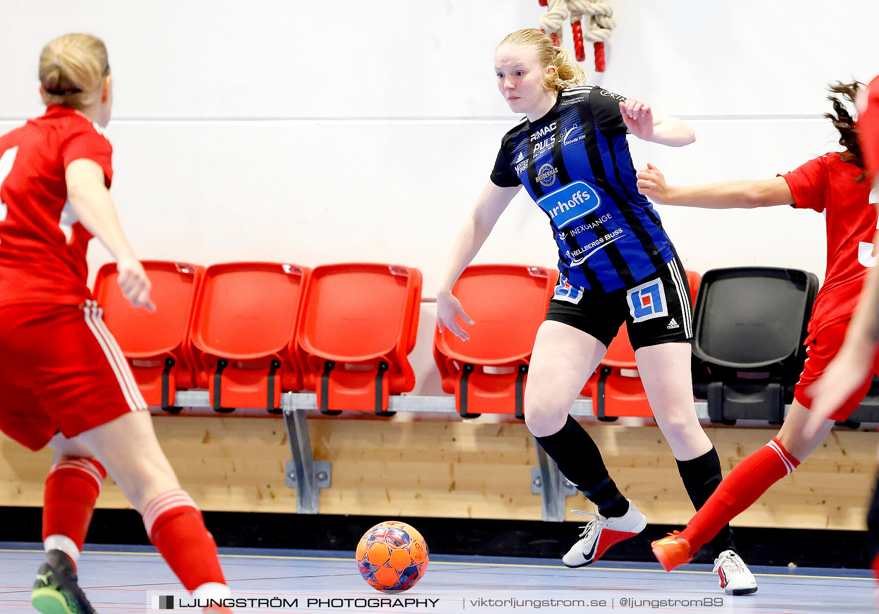 Dina-cupen 2024 1 2-final Skövde KIK-Mariestads BoIS FF 2-0,dam,Idrottshallen,Töreboda,Sverige,Futsal,,2024,326306