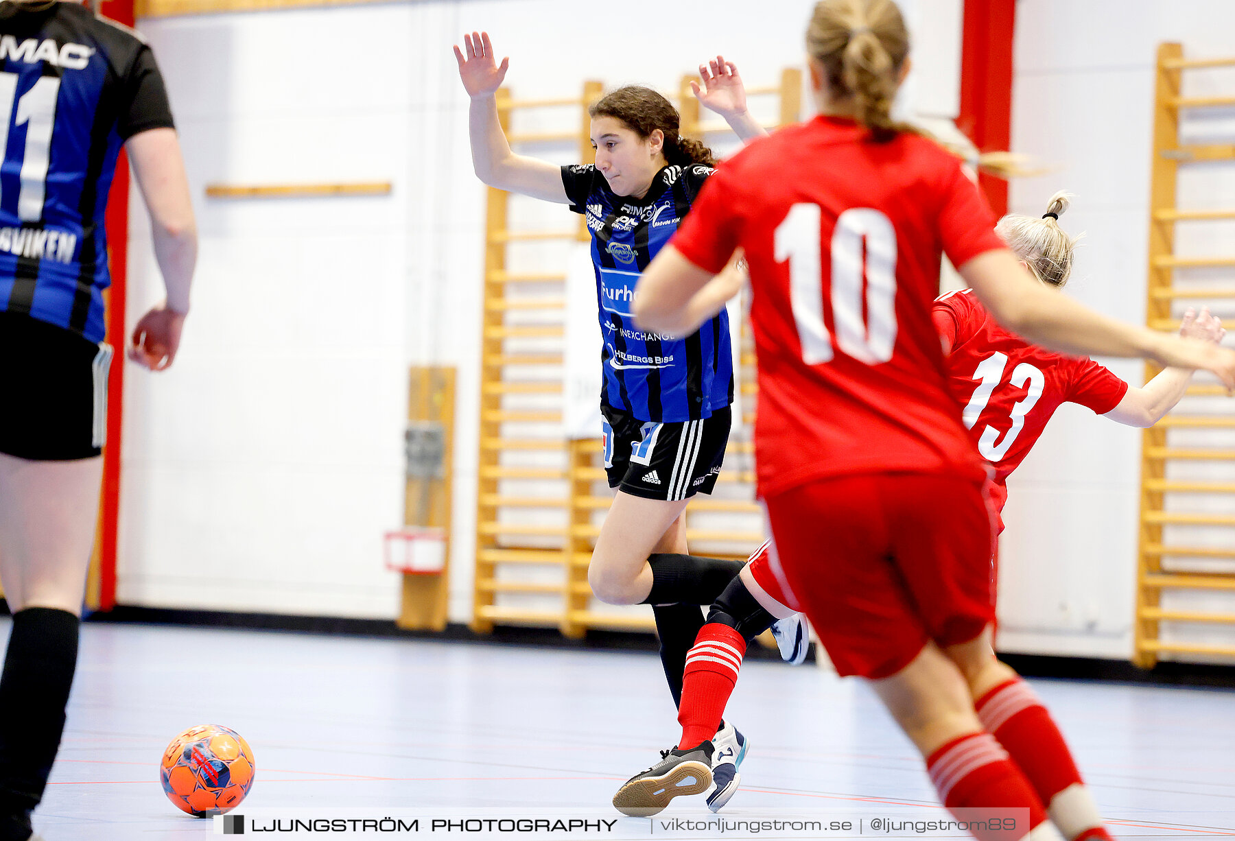 Dina-cupen 2024 1 2-final Skövde KIK-Mariestads BoIS FF 2-0,dam,Idrottshallen,Töreboda,Sverige,Futsal,,2024,326309