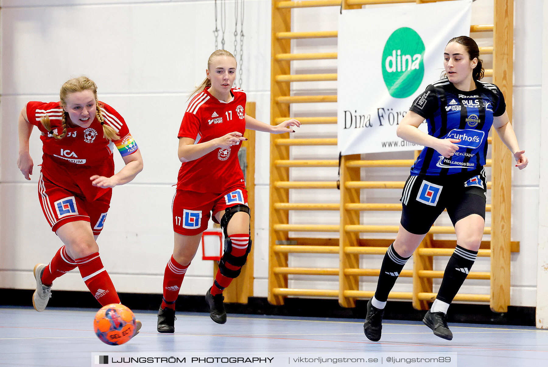 Dina-cupen 2024 1 2-final Skövde KIK-Mariestads BoIS FF 2-0,dam,Idrottshallen,Töreboda,Sverige,Futsal,,2024,326313