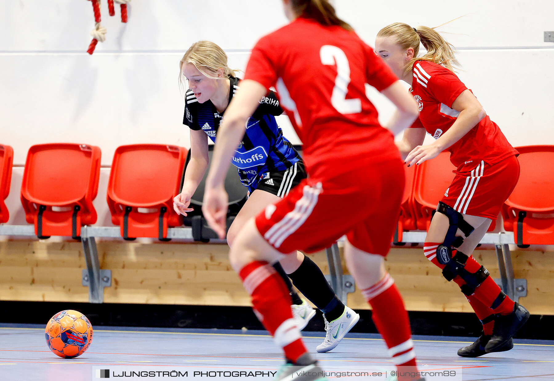 Dina-cupen 2024 1 2-final Skövde KIK-Mariestads BoIS FF 2-0,dam,Idrottshallen,Töreboda,Sverige,Futsal,,2024,326322