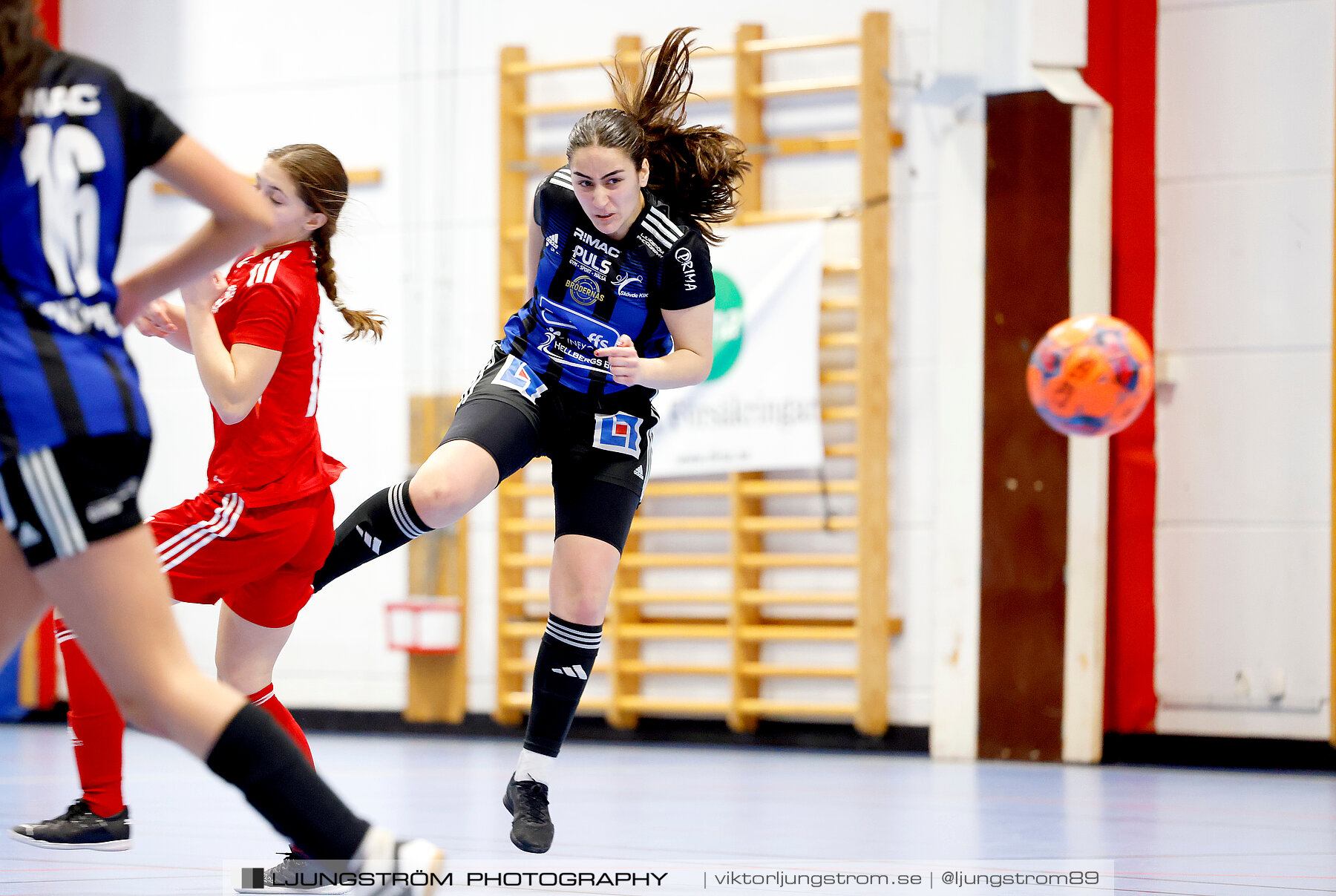 Dina-cupen 2024 1 2-final Skövde KIK-Mariestads BoIS FF 2-0,dam,Idrottshallen,Töreboda,Sverige,Futsal,,2024,326324