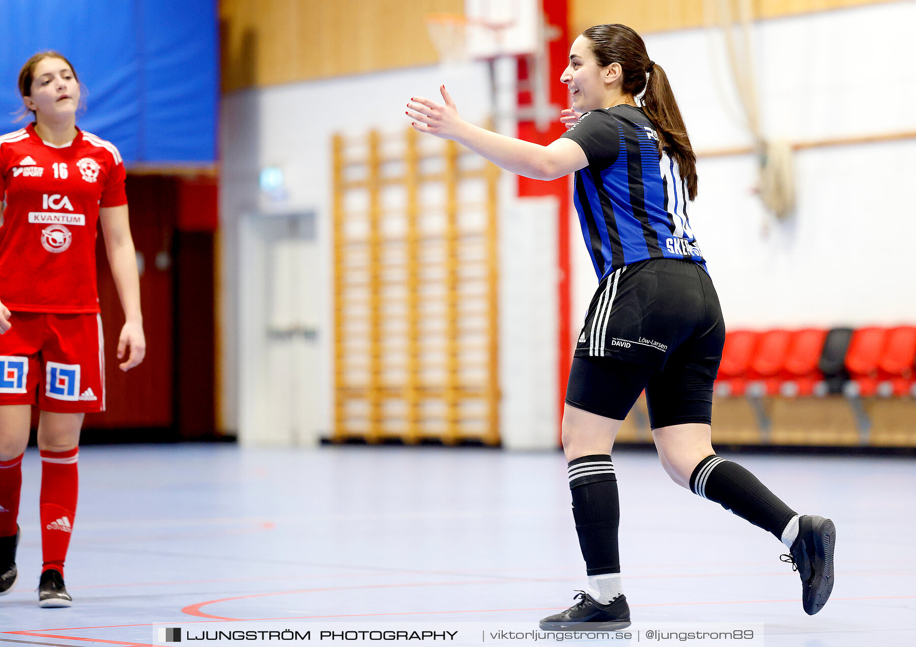 Dina-cupen 2024 1 2-final Skövde KIK-Mariestads BoIS FF 2-0,dam,Idrottshallen,Töreboda,Sverige,Futsal,,2024,326326