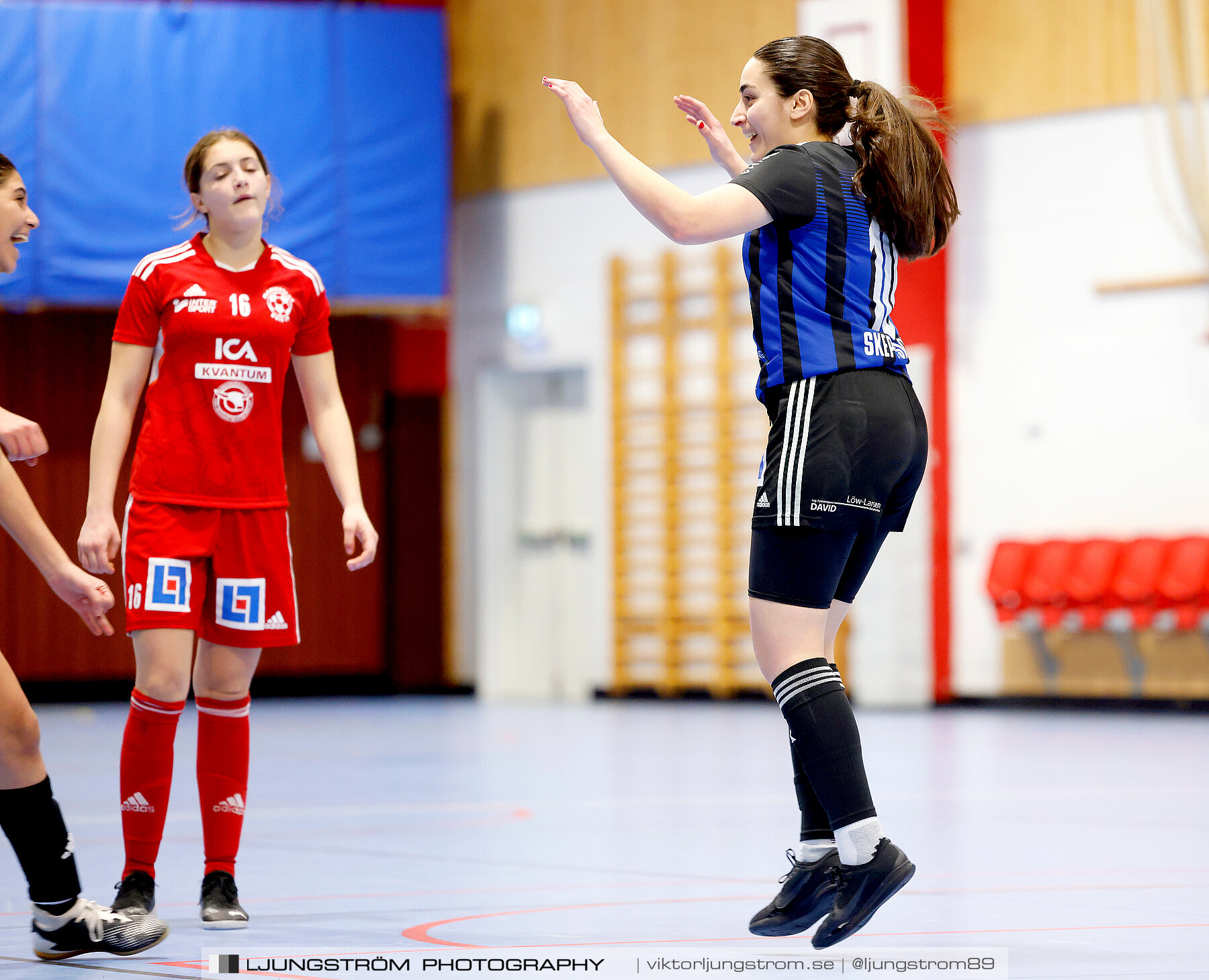 Dina-cupen 2024 1 2-final Skövde KIK-Mariestads BoIS FF 2-0,dam,Idrottshallen,Töreboda,Sverige,Futsal,,2024,326327