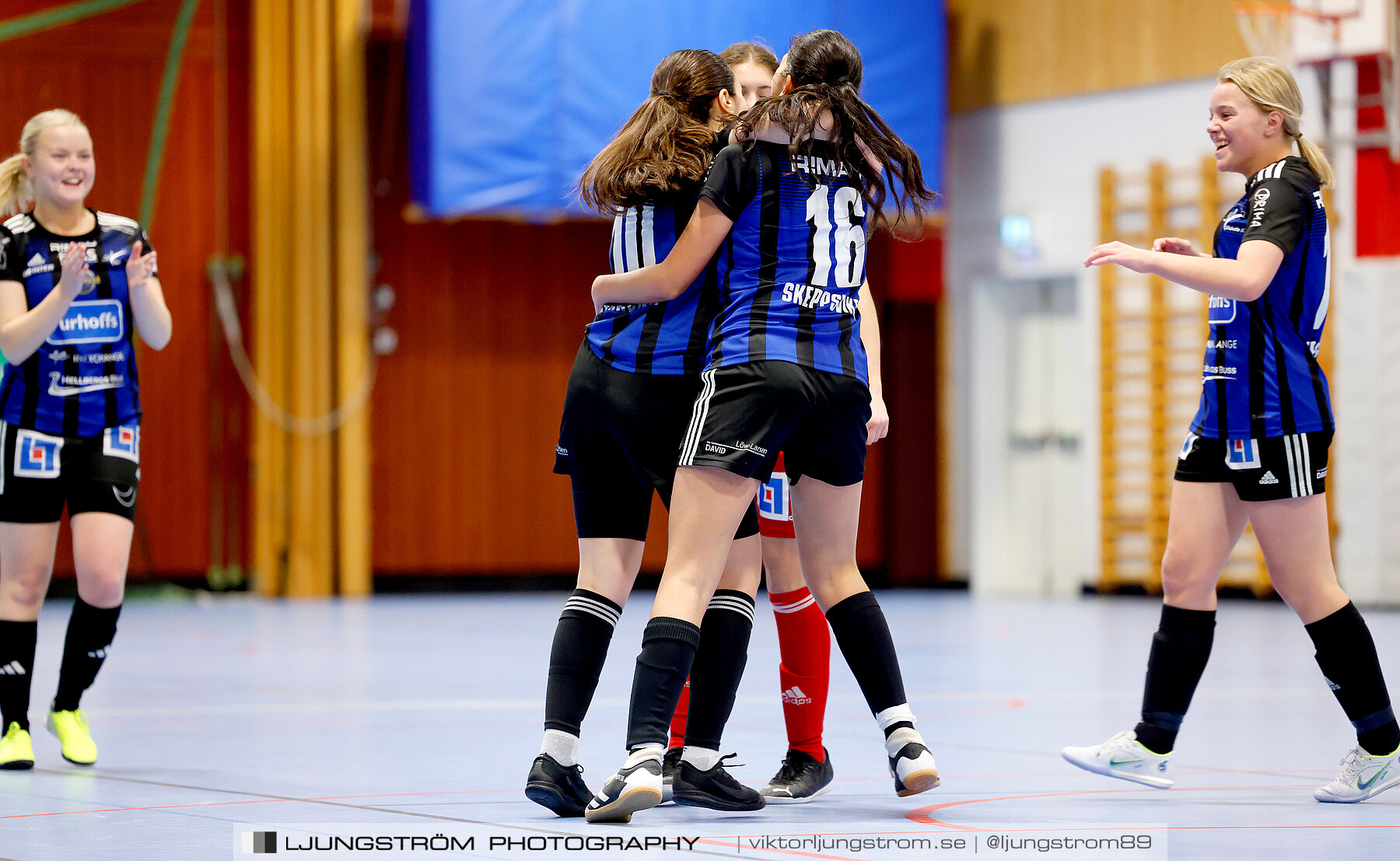 Dina-cupen 2024 1 2-final Skövde KIK-Mariestads BoIS FF 2-0,dam,Idrottshallen,Töreboda,Sverige,Futsal,,2024,326330