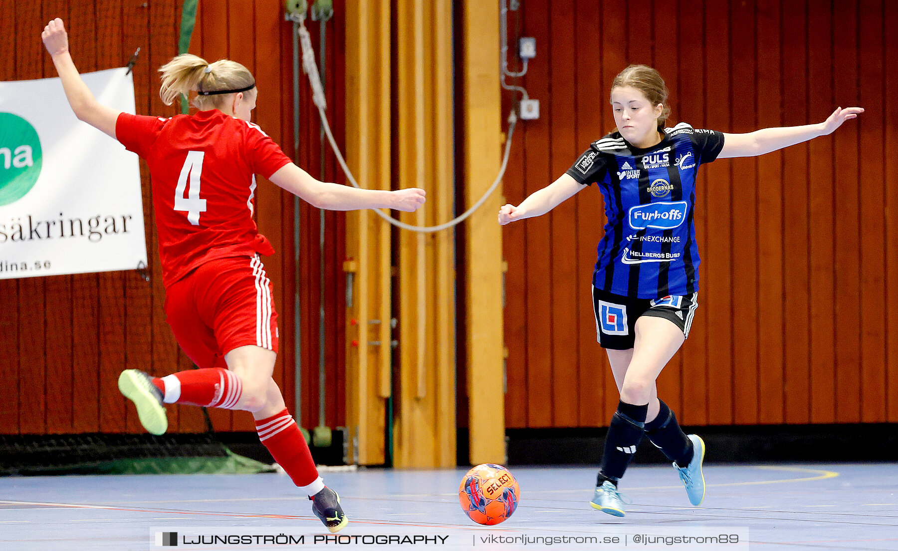 Dina-cupen 2024 1 2-final Skövde KIK-Mariestads BoIS FF 2-0,dam,Idrottshallen,Töreboda,Sverige,Futsal,,2024,326340