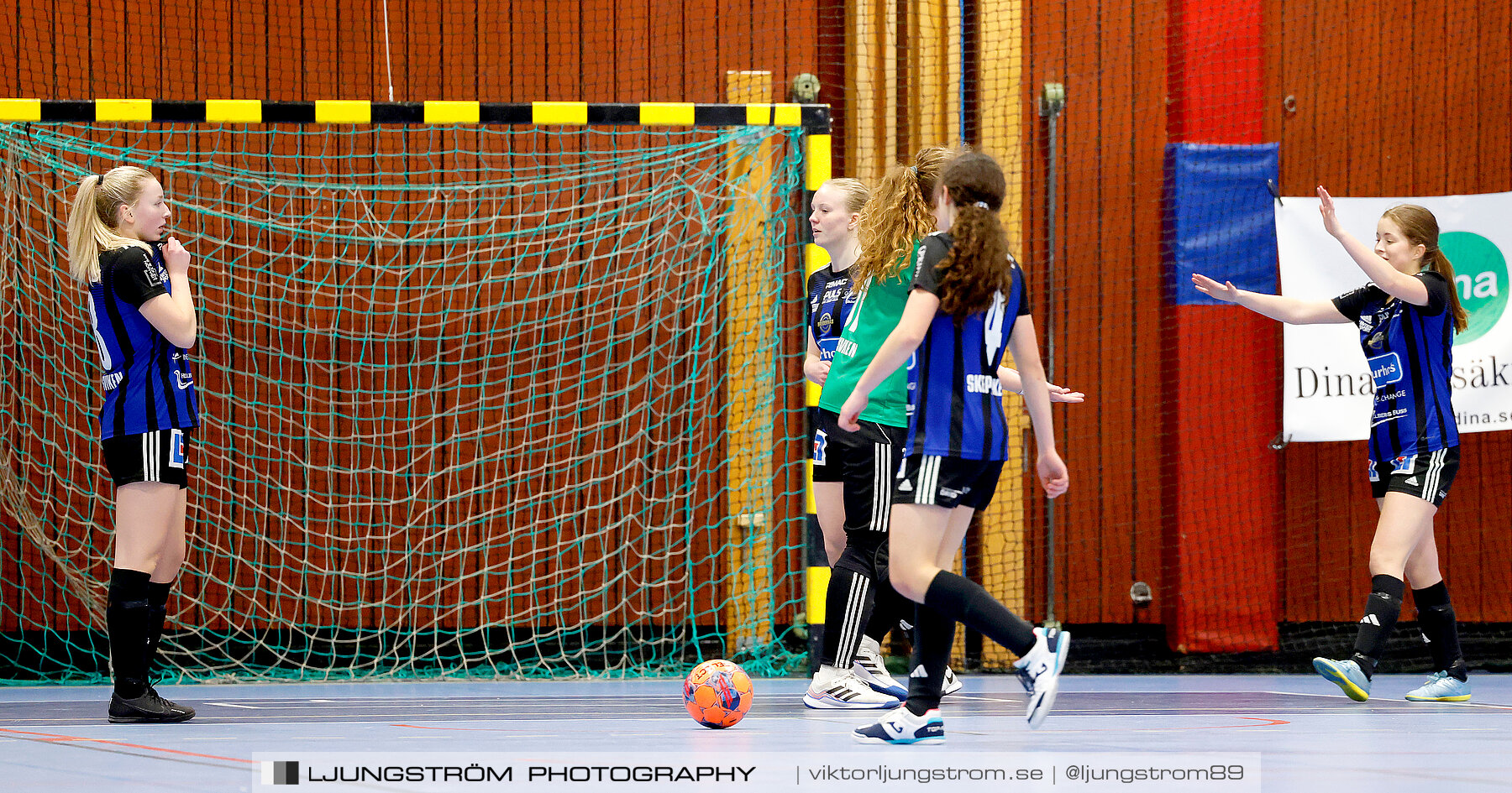 Dina-cupen 2024 1 2-final Skövde KIK-Mariestads BoIS FF 2-0,dam,Idrottshallen,Töreboda,Sverige,Futsal,,2024,326344