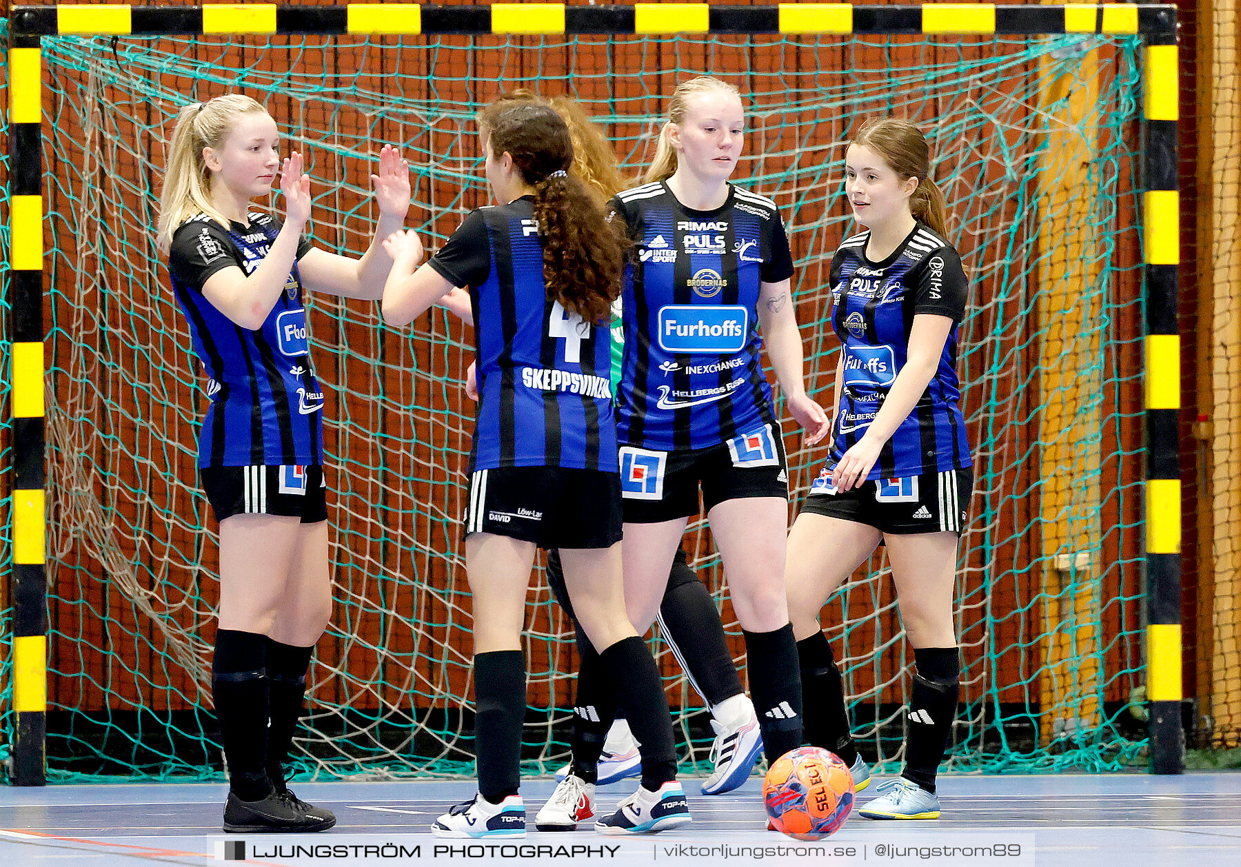 Dina-cupen 2024 1 2-final Skövde KIK-Mariestads BoIS FF 2-0,dam,Idrottshallen,Töreboda,Sverige,Futsal,,2024,326347