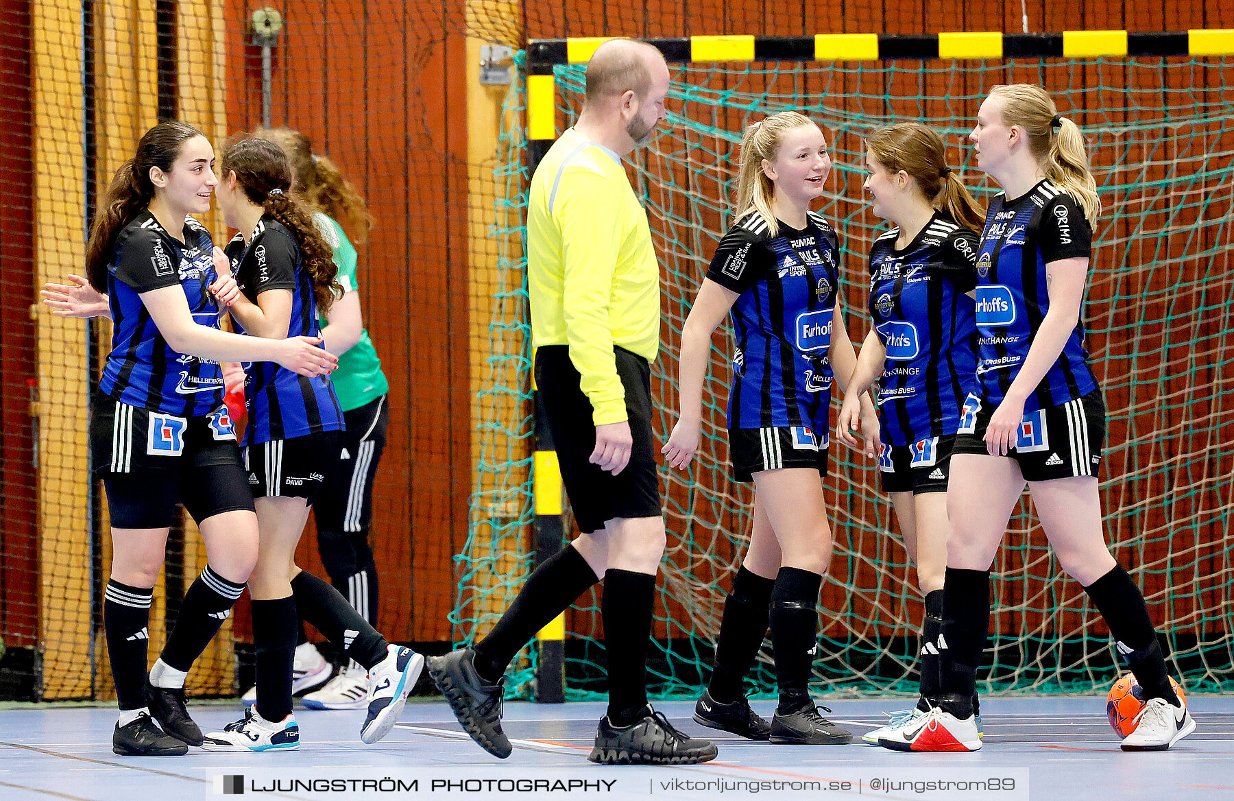 Dina-cupen 2024 1 2-final Skövde KIK-Mariestads BoIS FF 2-0,dam,Idrottshallen,Töreboda,Sverige,Futsal,,2024,326349