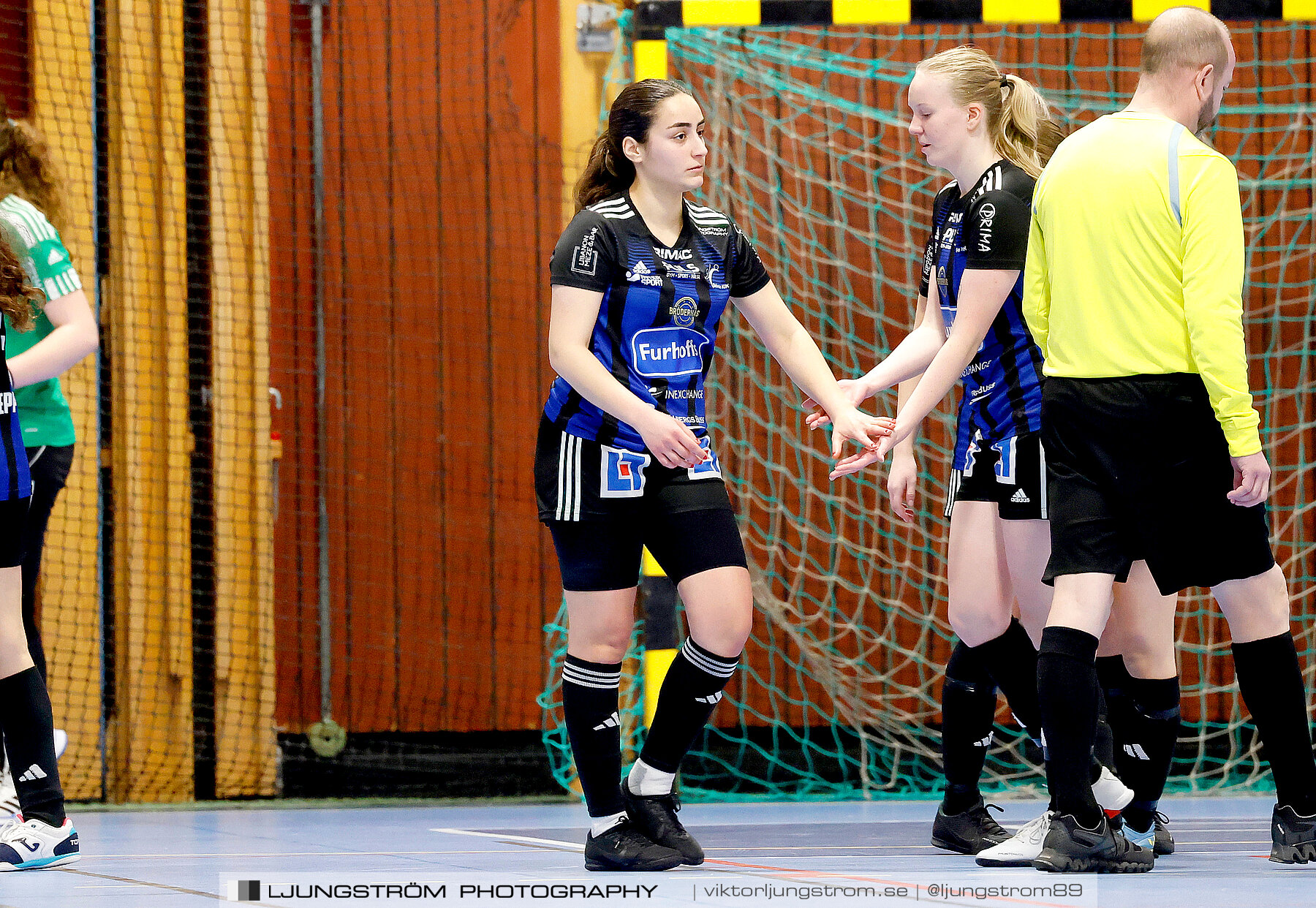 Dina-cupen 2024 1 2-final Skövde KIK-Mariestads BoIS FF 2-0,dam,Idrottshallen,Töreboda,Sverige,Futsal,,2024,326350