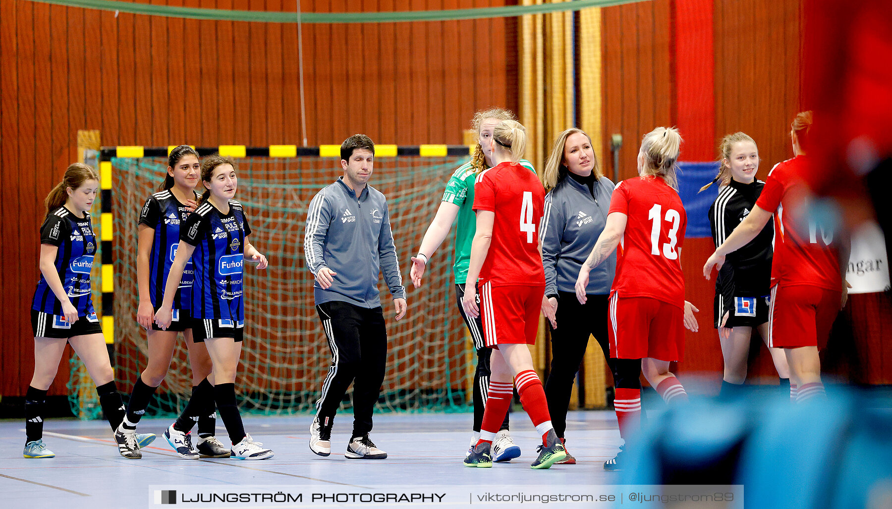 Dina-cupen 2024 1 2-final Skövde KIK-Mariestads BoIS FF 2-0,dam,Idrottshallen,Töreboda,Sverige,Futsal,,2024,326356