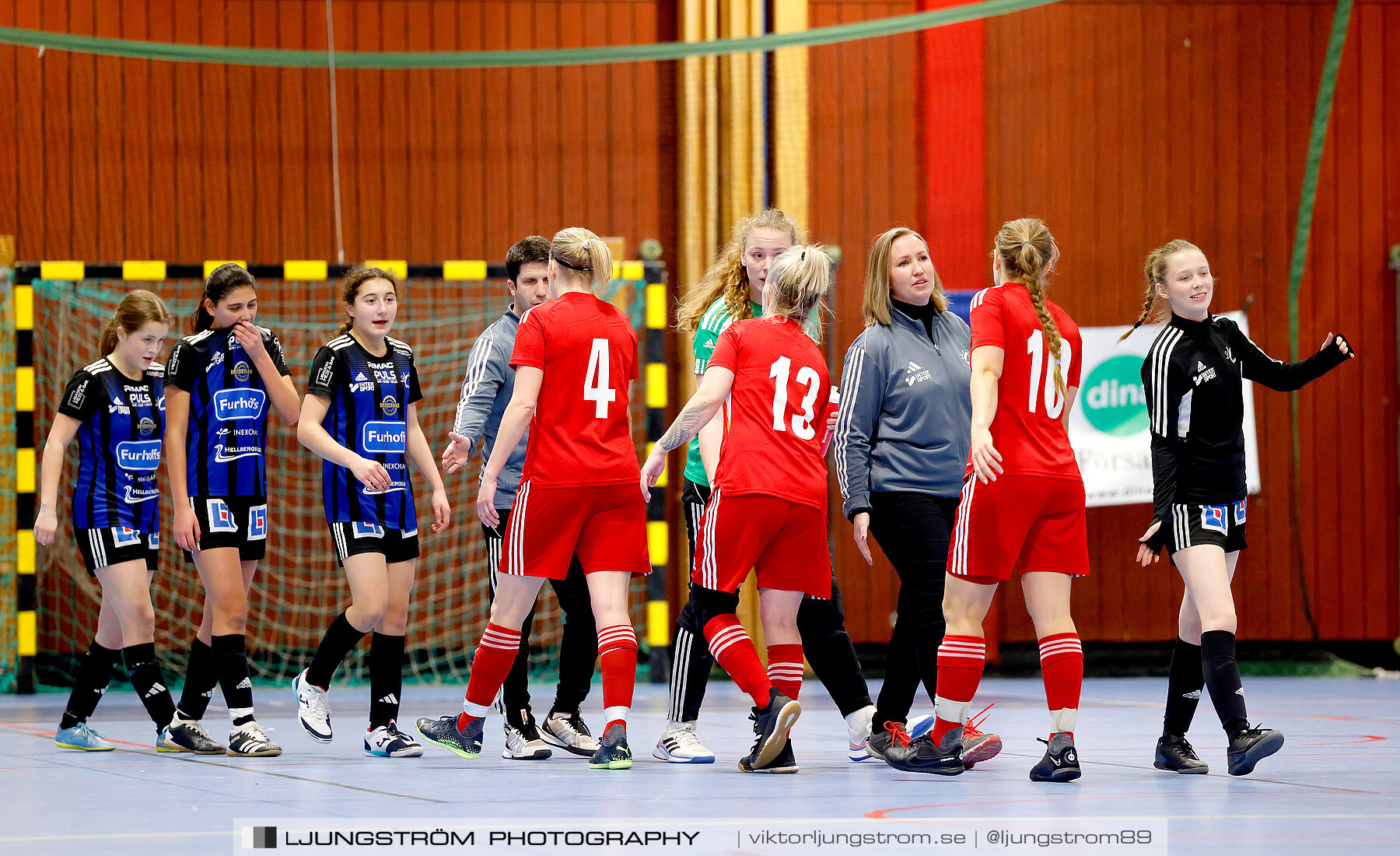 Dina-cupen 2024 1 2-final Skövde KIK-Mariestads BoIS FF 2-0,dam,Idrottshallen,Töreboda,Sverige,Futsal,,2024,326357