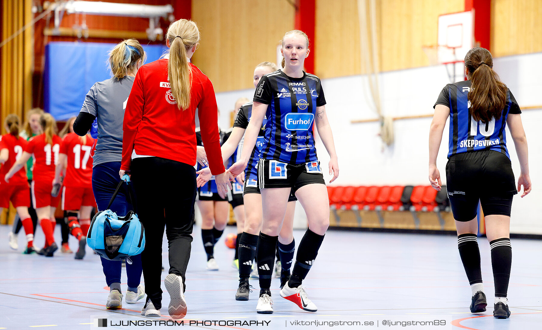 Dina-cupen 2024 1 2-final Skövde KIK-Mariestads BoIS FF 2-0,dam,Idrottshallen,Töreboda,Sverige,Futsal,,2024,326359