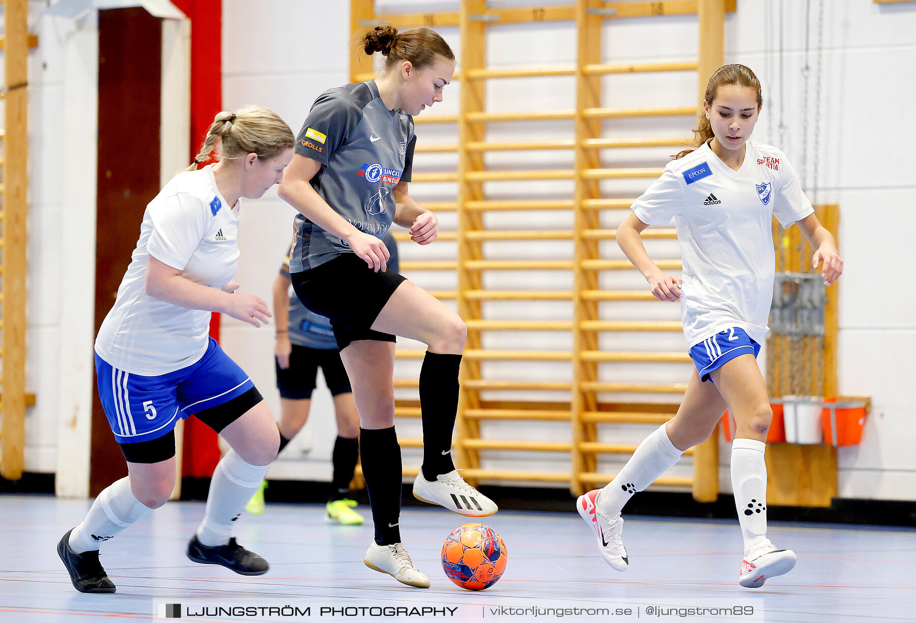 Dina-cupen 2024 1 2-final Falköpings FC 1-IFK Hjo 2-0,dam,Idrottshallen,Töreboda,Sverige,Futsal,,2024,326372