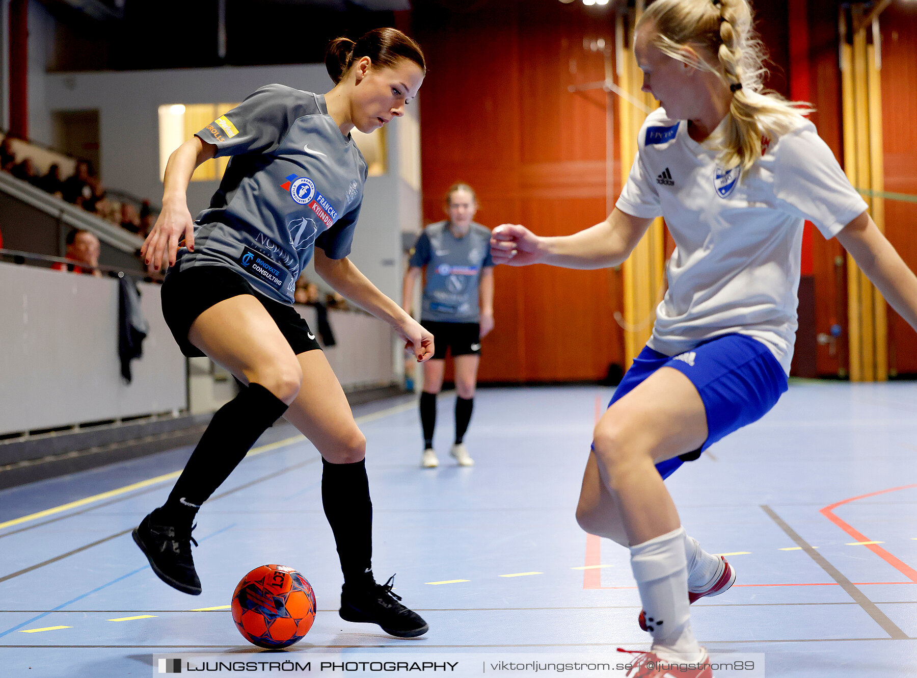 Dina-cupen 2024 1 2-final Falköpings FC 1-IFK Hjo 2-0,dam,Idrottshallen,Töreboda,Sverige,Futsal,,2024,326403