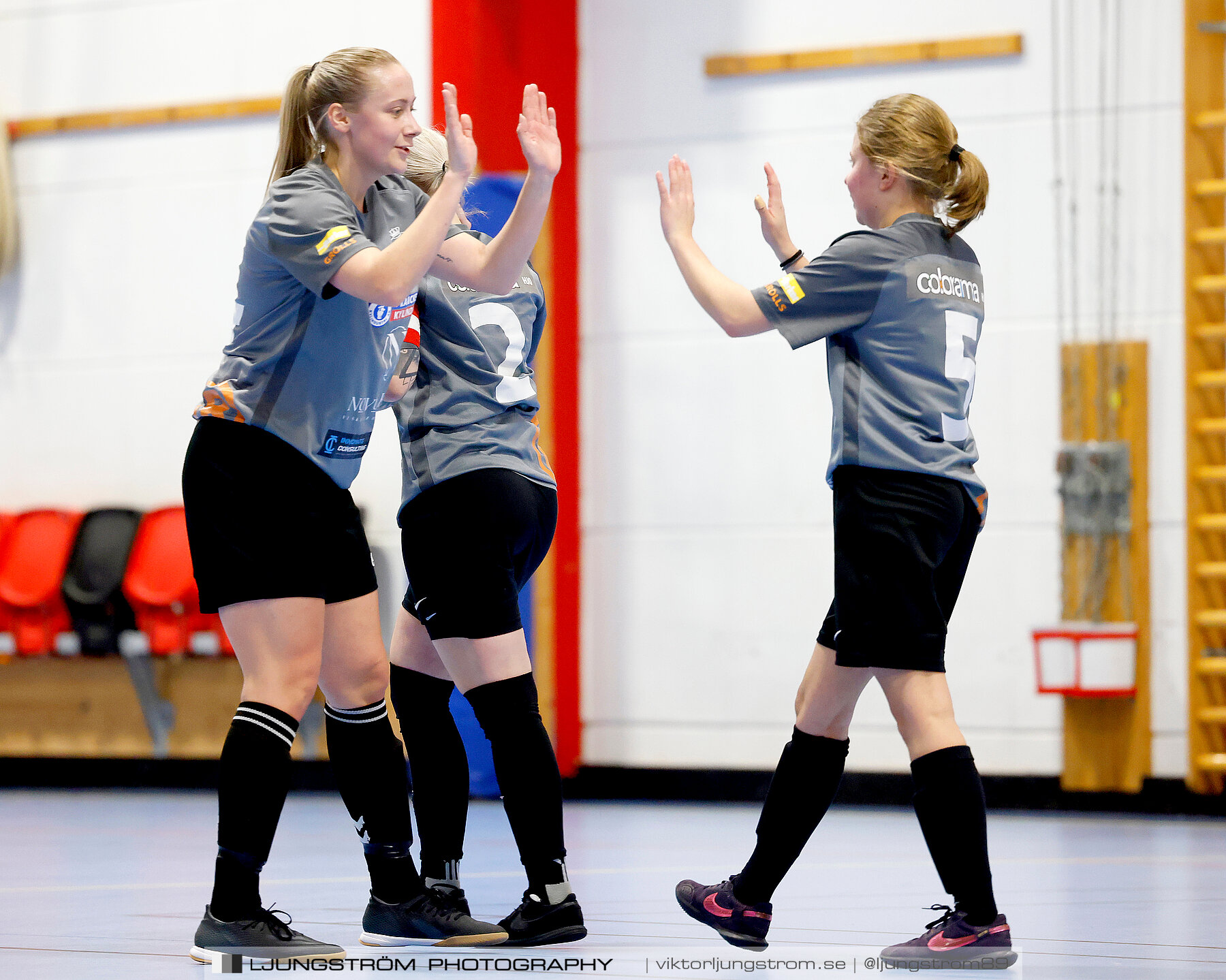 Dina-cupen 2024 1 2-final Falköpings FC 1-IFK Hjo 2-0,dam,Idrottshallen,Töreboda,Sverige,Futsal,,2024,326410