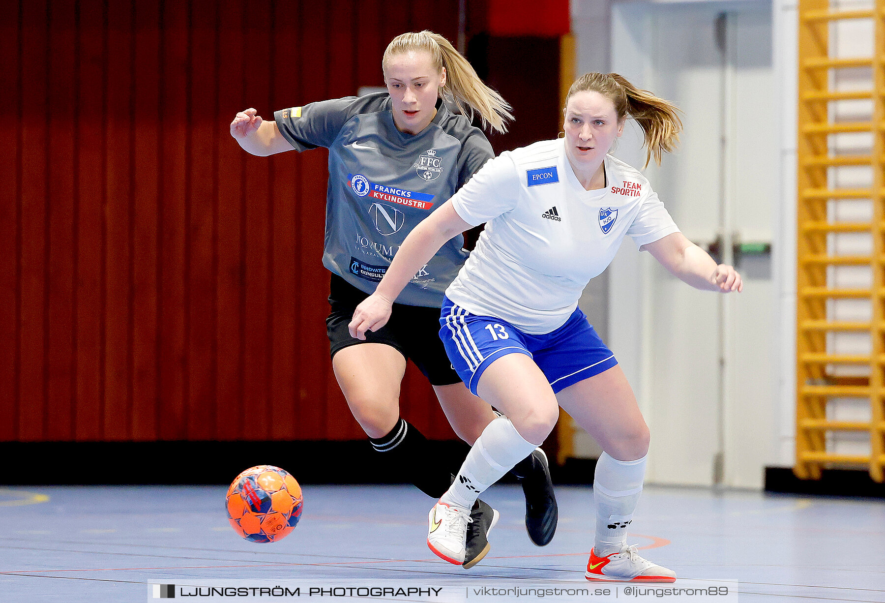 Dina-cupen 2024 1 2-final Falköpings FC 1-IFK Hjo 2-0,dam,Idrottshallen,Töreboda,Sverige,Futsal,,2024,326416