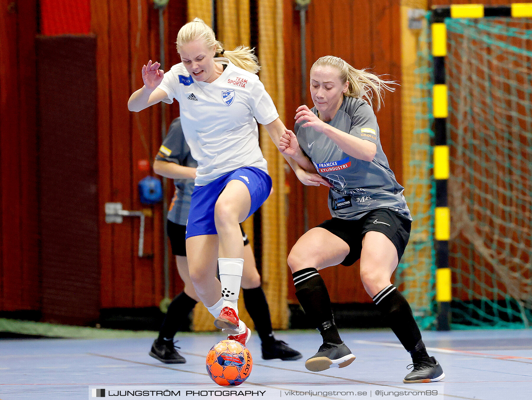 Dina-cupen 2024 1 2-final Falköpings FC 1-IFK Hjo 2-0,dam,Idrottshallen,Töreboda,Sverige,Futsal,,2024,326421