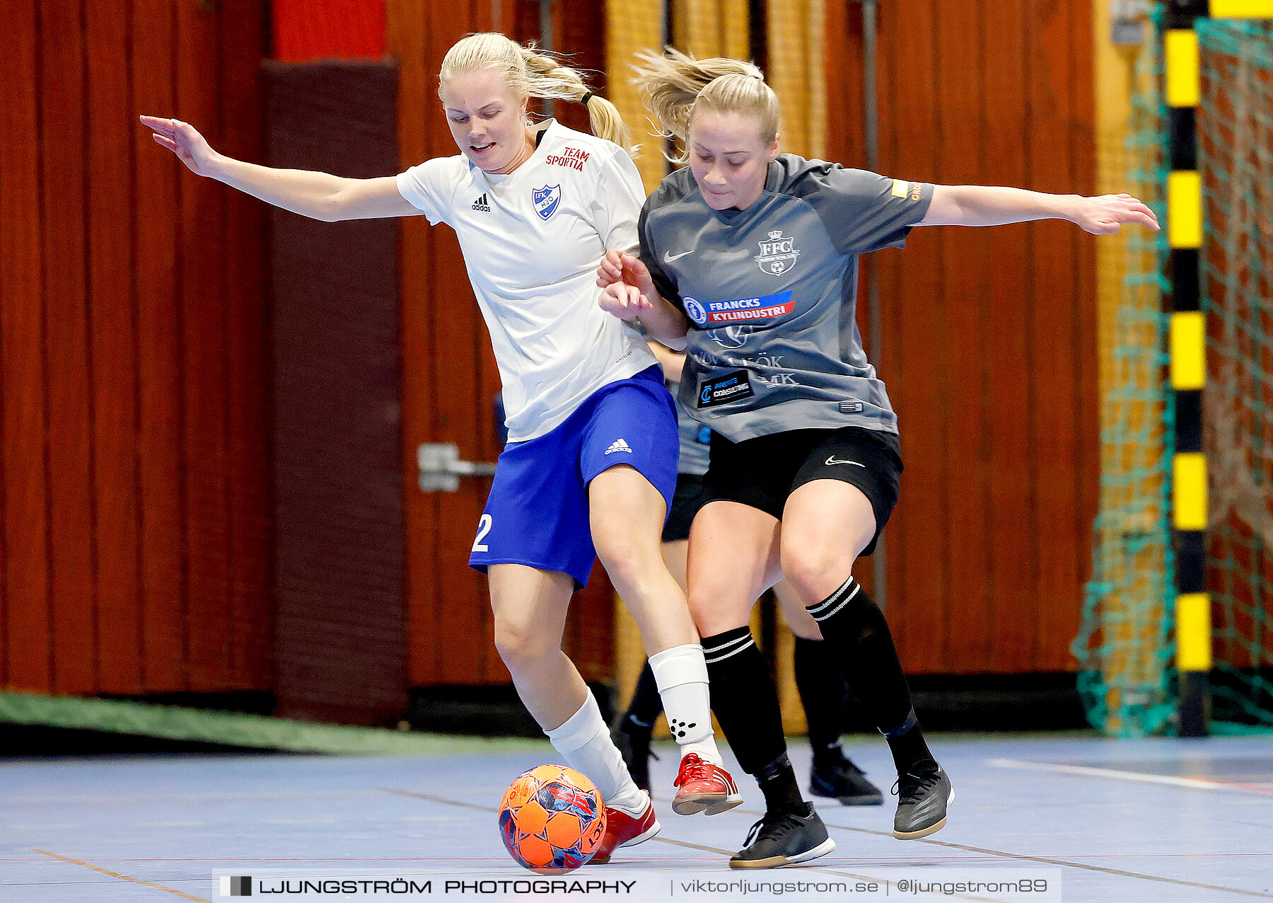 Dina-cupen 2024 1 2-final Falköpings FC 1-IFK Hjo 2-0,dam,Idrottshallen,Töreboda,Sverige,Futsal,,2024,326422