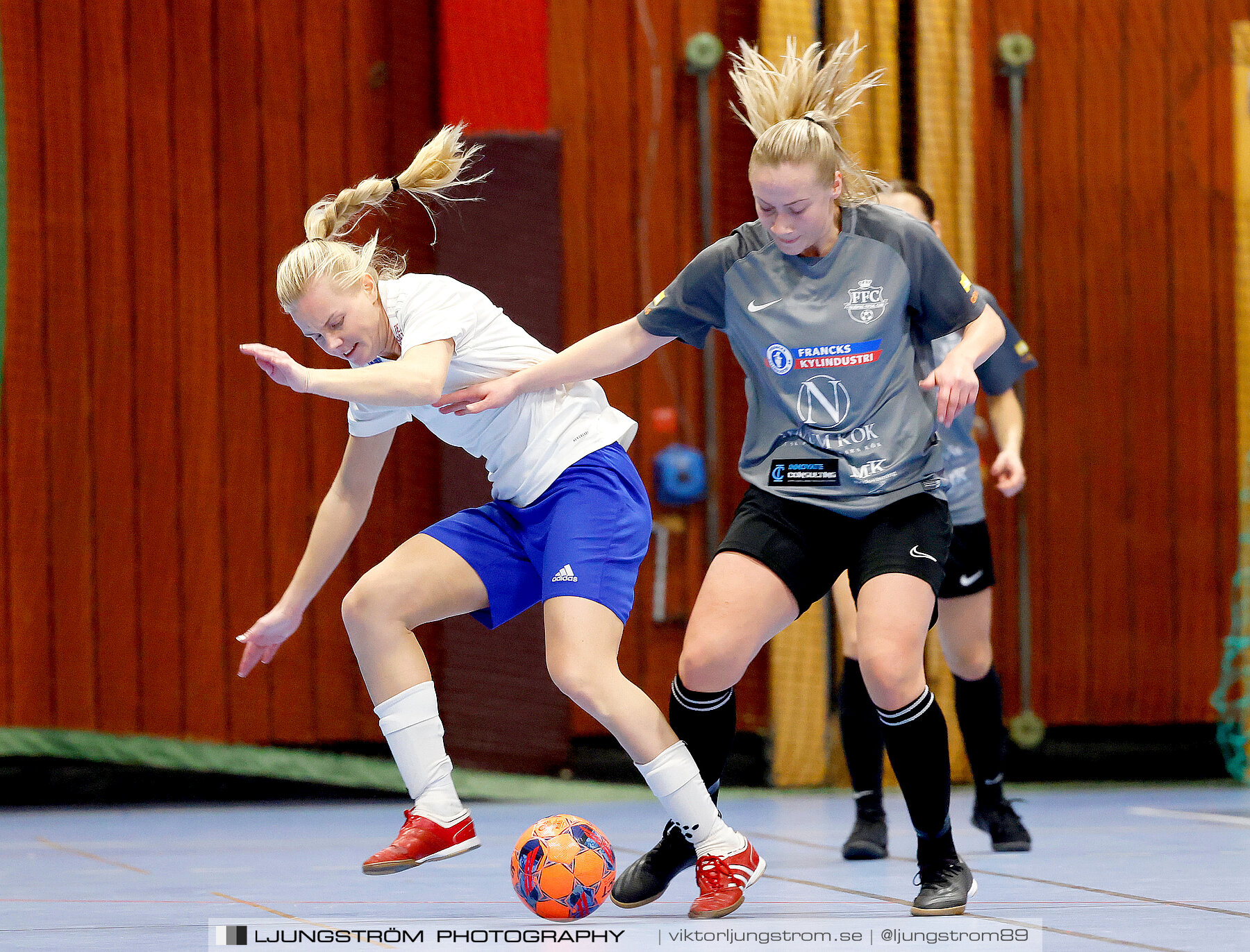 Dina-cupen 2024 1 2-final Falköpings FC 1-IFK Hjo 2-0,dam,Idrottshallen,Töreboda,Sverige,Futsal,,2024,326423