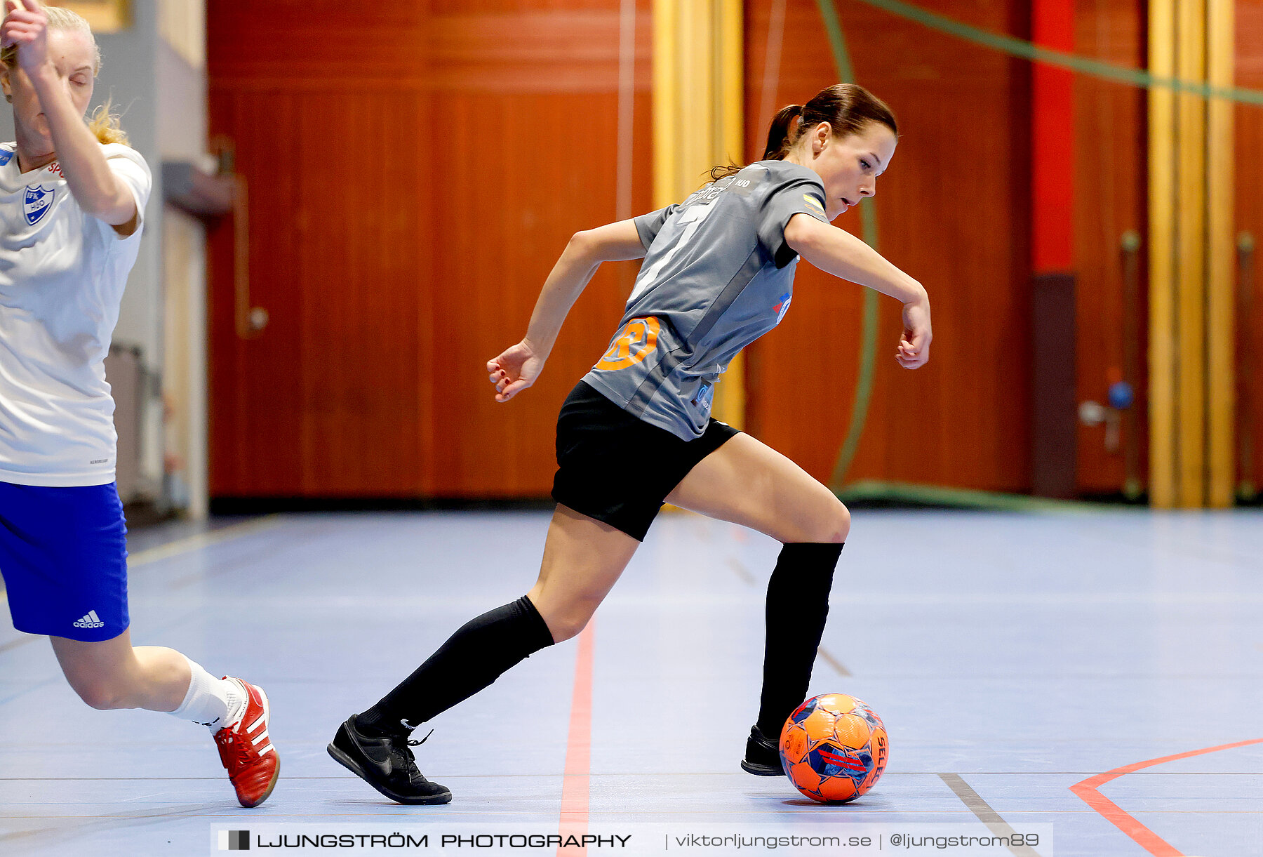 Dina-cupen 2024 1 2-final Falköpings FC 1-IFK Hjo 2-0,dam,Idrottshallen,Töreboda,Sverige,Futsal,,2024,326426