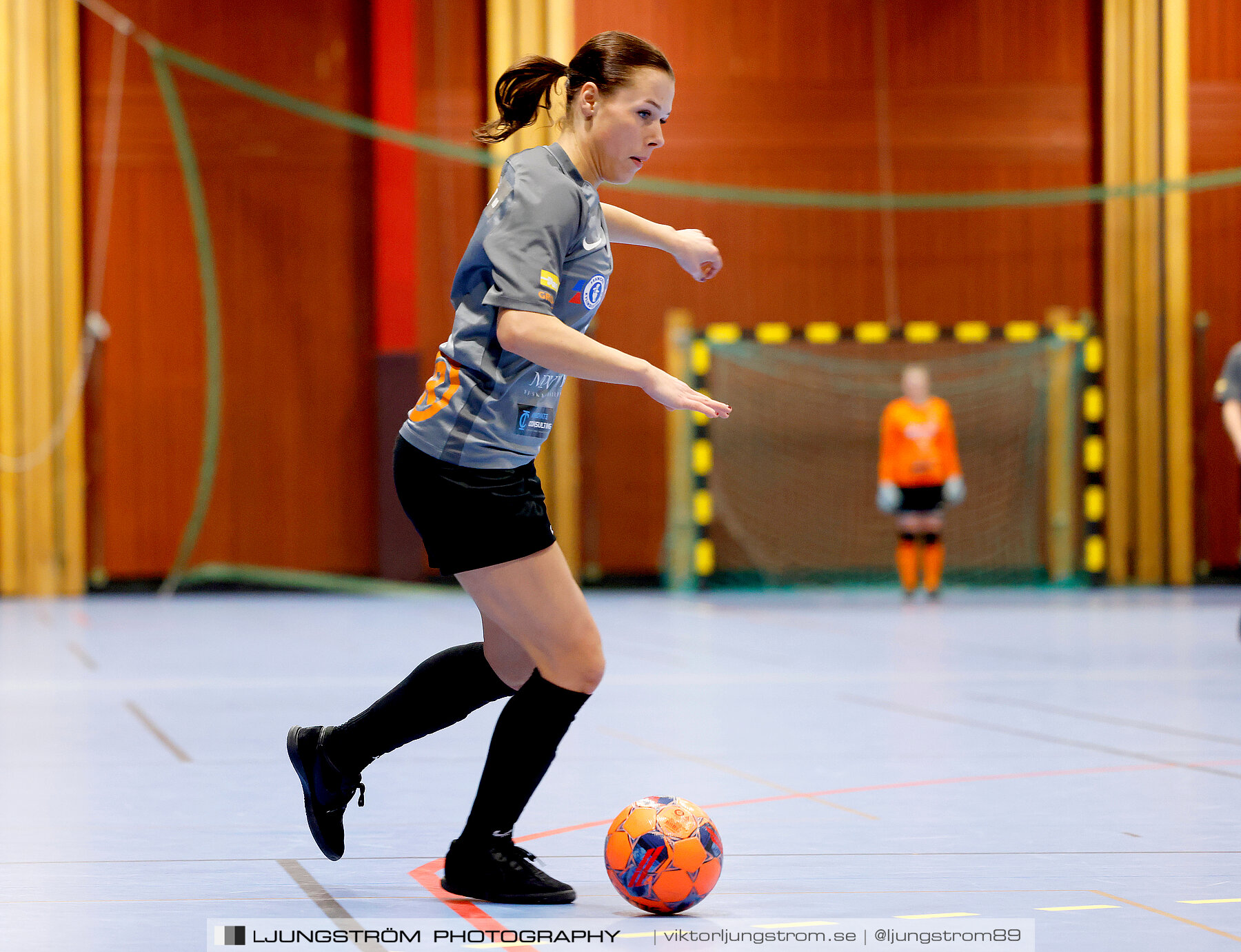 Dina-cupen 2024 1 2-final Falköpings FC 1-IFK Hjo 2-0,dam,Idrottshallen,Töreboda,Sverige,Futsal,,2024,326427