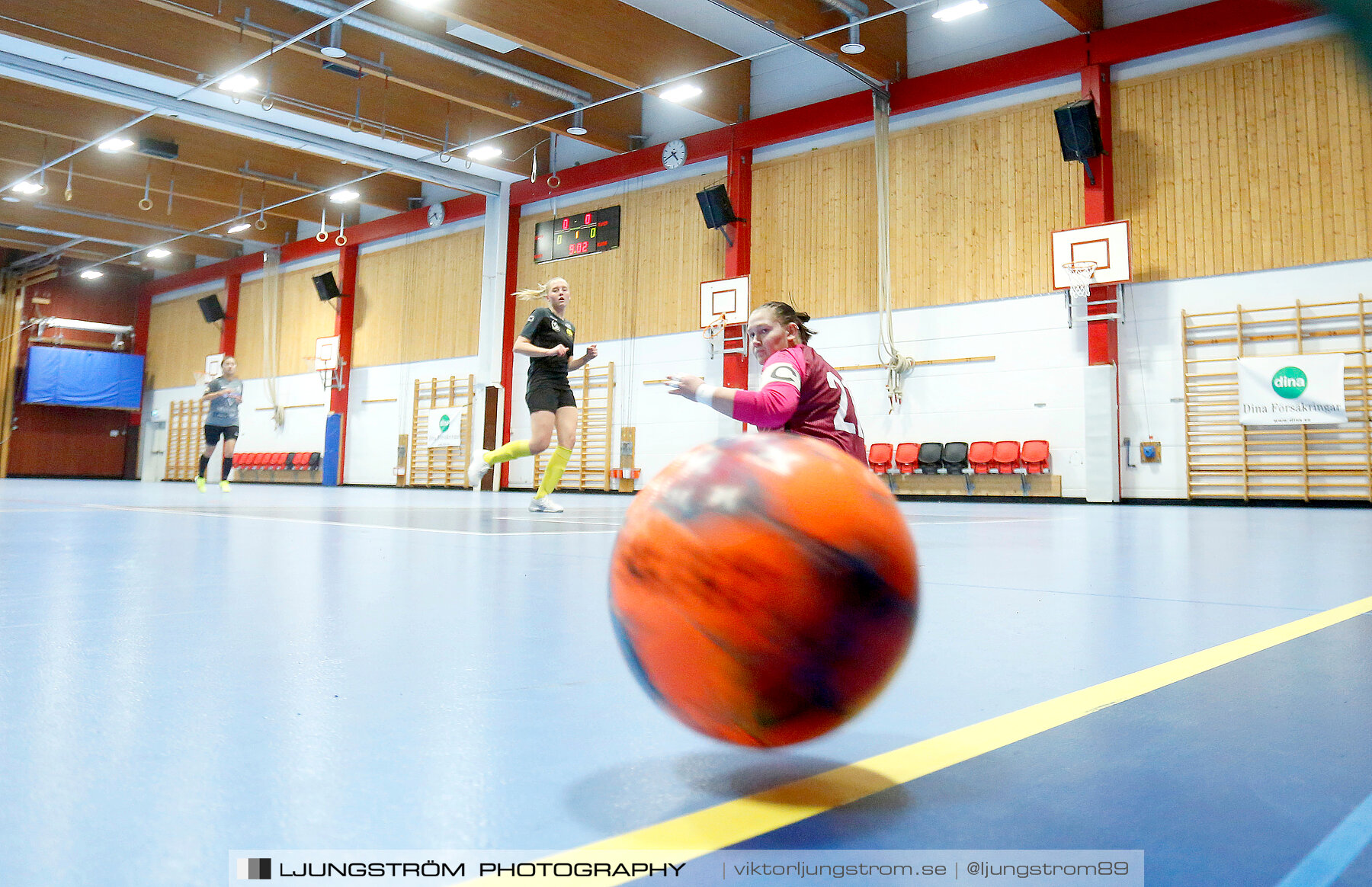 Dina-cupen 2024 1 4-final Falköpings FC 1-Fagersanna Mölltorp Brevik 3-0,dam,Idrottshallen,Töreboda,Sverige,Futsal,,2024,326455