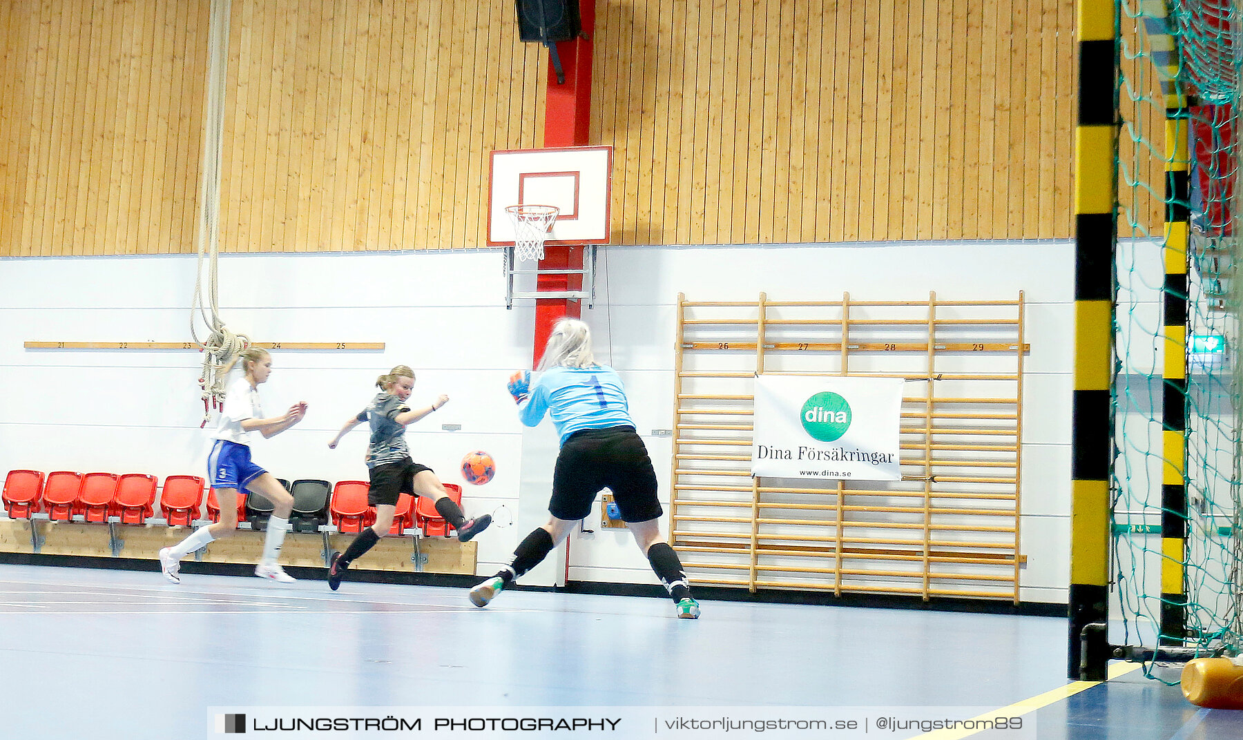 Dina-cupen 2024 1 2-final Falköpings FC 1-IFK Hjo 2-0,dam,Idrottshallen,Töreboda,Sverige,Futsal,,2024,326464