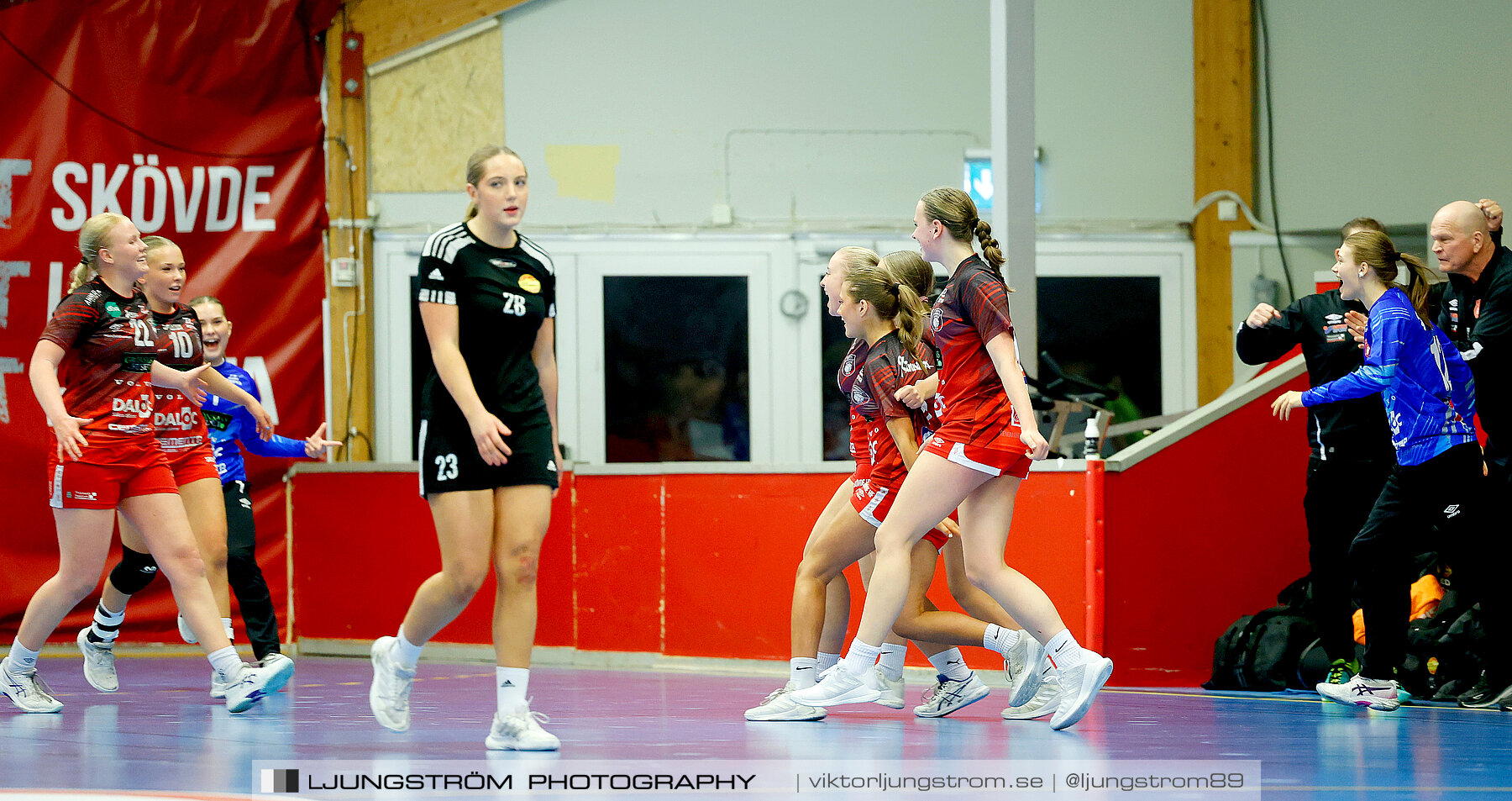 USM F16 Steg 3 Skövde HF 2-Tyresö Handboll 22-21,dam,Skövde Idrottshall,Skövde,Sverige,Handboll,,2024,328353