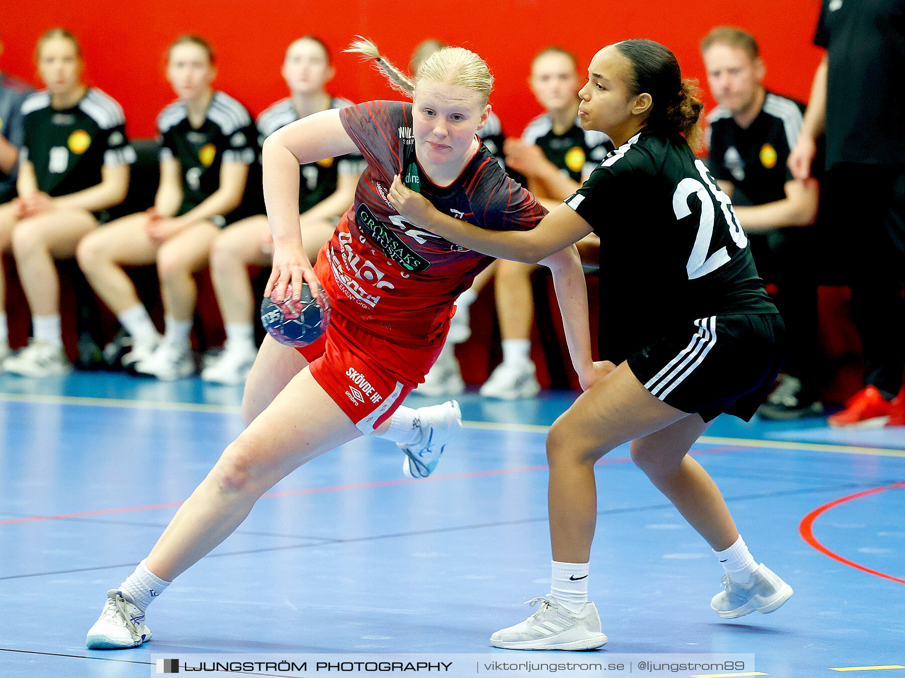 USM F16 Steg 3 Skövde HF 2-Tyresö Handboll 22-21,dam,Skövde Idrottshall,Skövde,Sverige,Handboll,,2024,328451