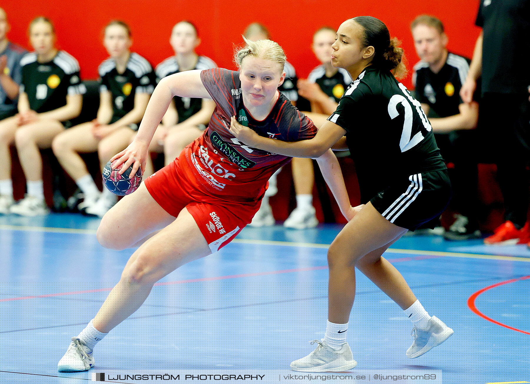 USM F16 Steg 3 Skövde HF 2-Tyresö Handboll 22-21,dam,Skövde Idrottshall,Skövde,Sverige,Handboll,,2024,328452