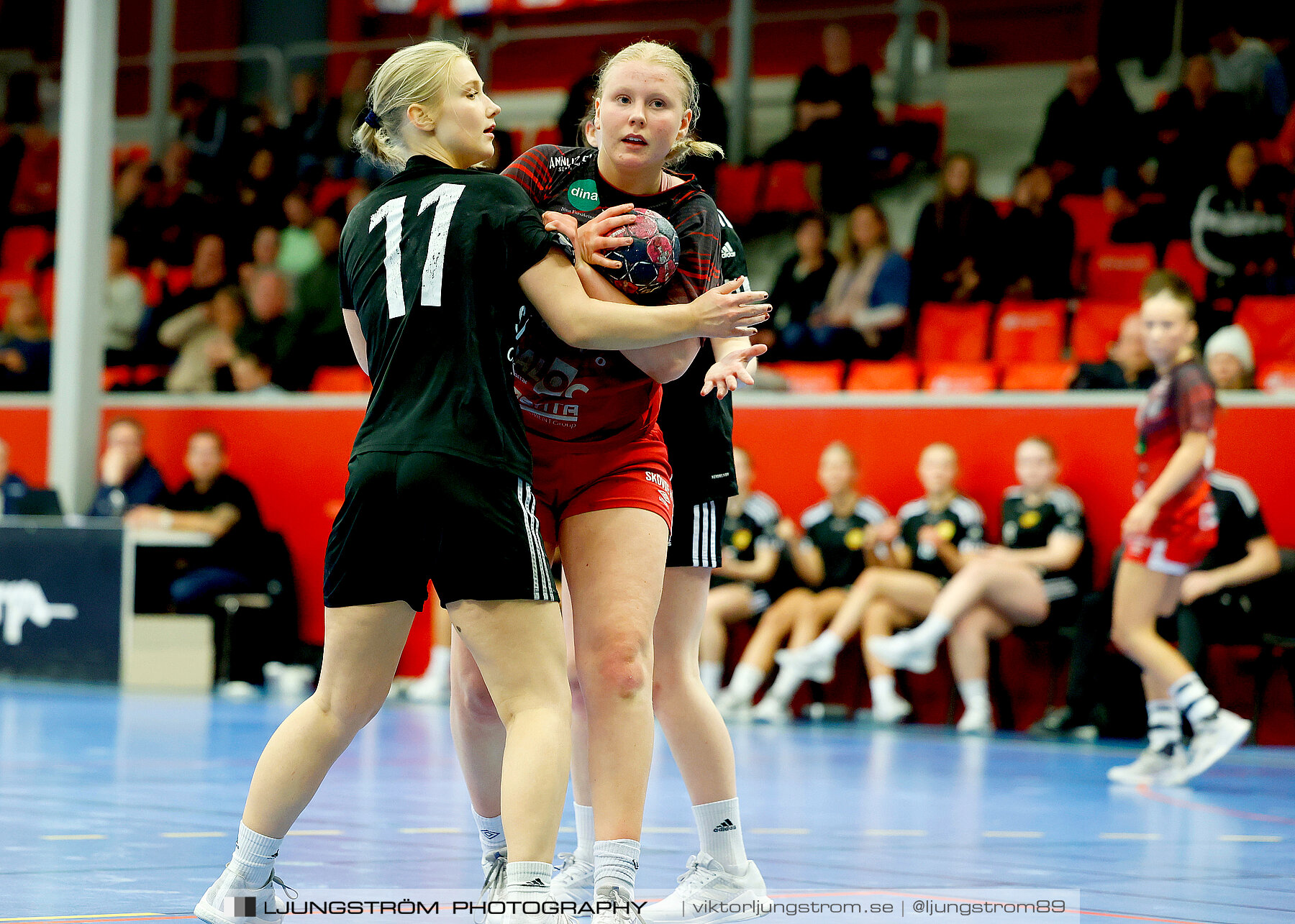 USM F16 Steg 3 Skövde HF 2-Tyresö Handboll 22-21,dam,Skövde Idrottshall,Skövde,Sverige,Handboll,,2024,328482