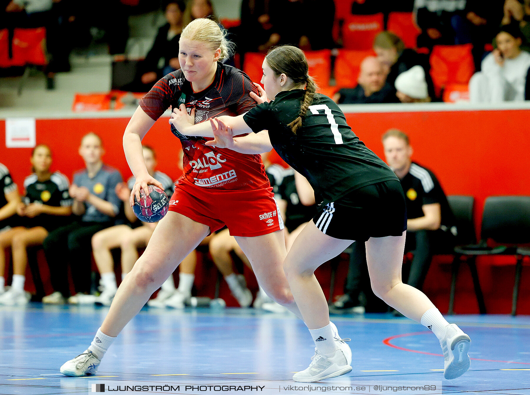 USM F16 Steg 3 Skövde HF 2-Tyresö Handboll 22-21,dam,Skövde Idrottshall,Skövde,Sverige,Handboll,,2024,328487