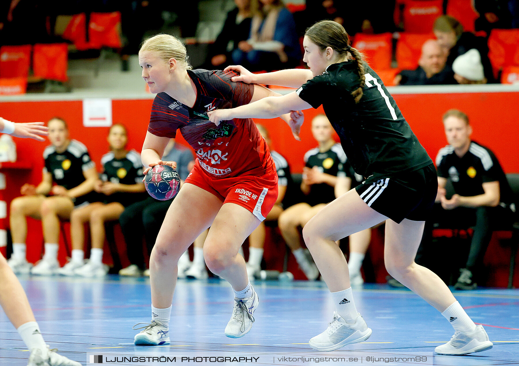 USM F16 Steg 3 Skövde HF 2-Tyresö Handboll 22-21,dam,Skövde Idrottshall,Skövde,Sverige,Handboll,,2024,328488