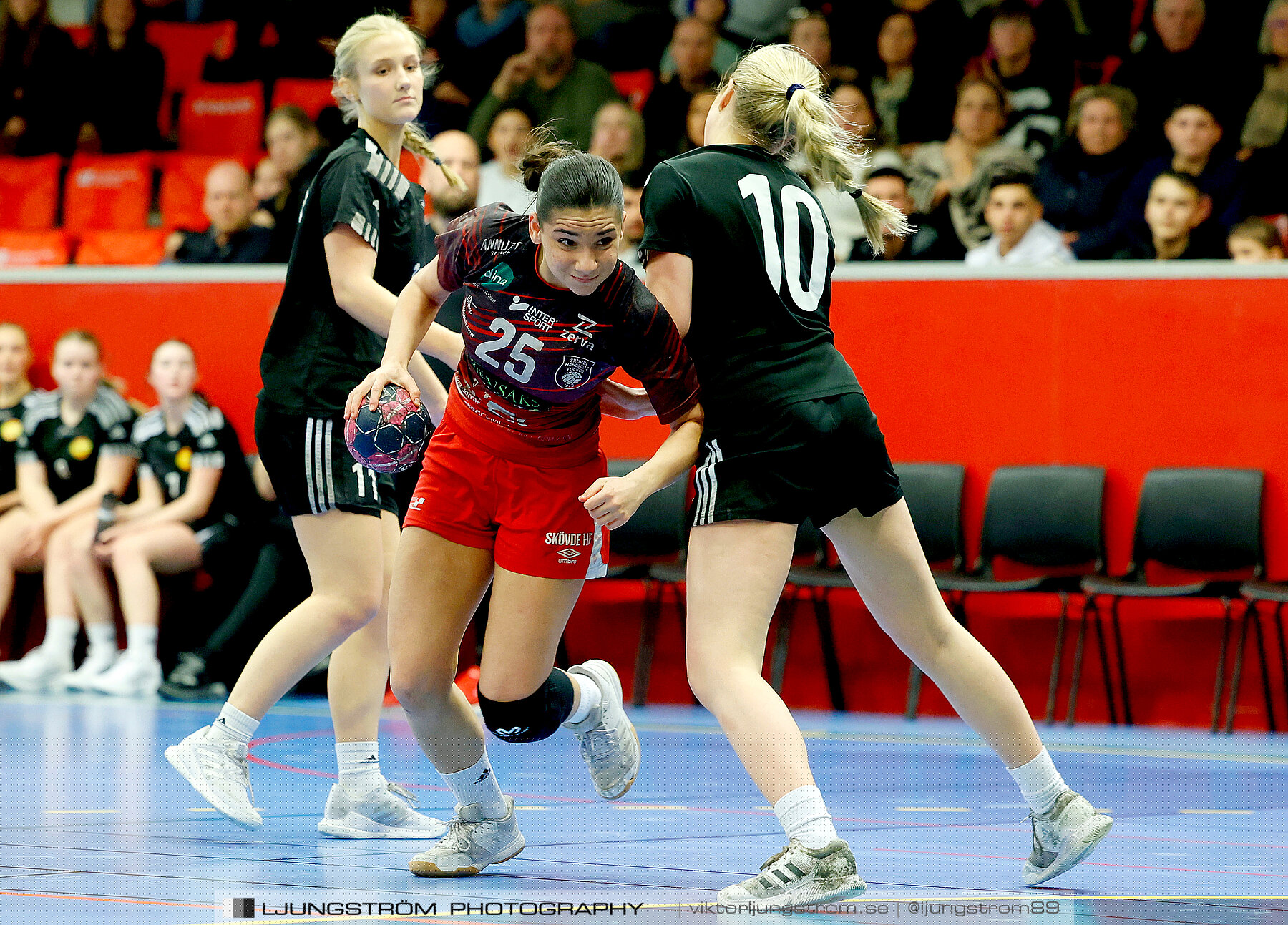 USM F16 Steg 3 Skövde HF 2-Tyresö Handboll 22-21,dam,Skövde Idrottshall,Skövde,Sverige,Handboll,,2024,328514