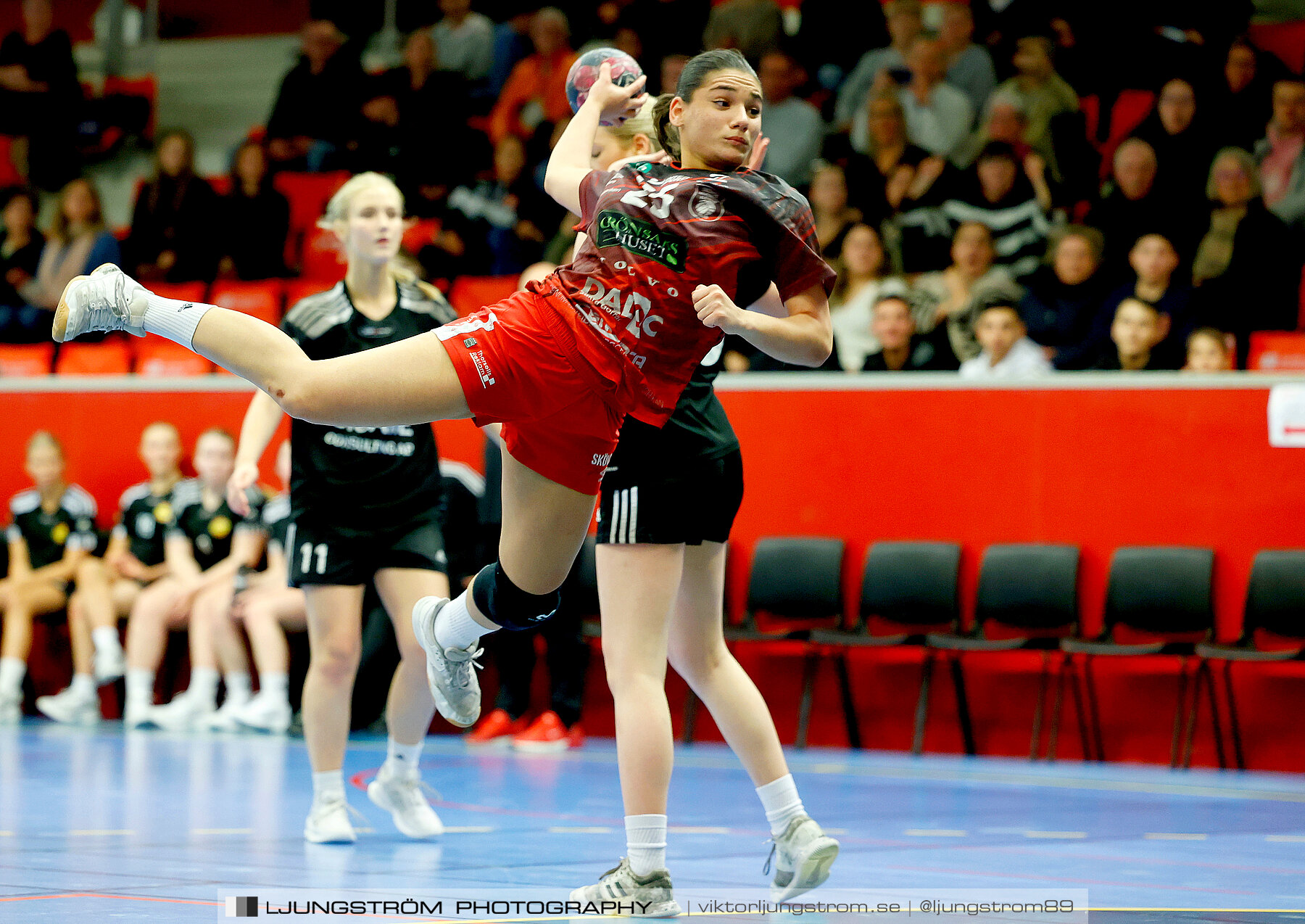 USM F16 Steg 3 Skövde HF 2-Tyresö Handboll 22-21,dam,Skövde Idrottshall,Skövde,Sverige,Handboll,,2024,328517