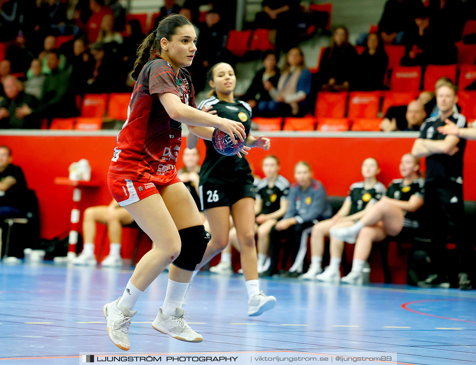 USM F16 Steg 3 Skövde HF 2-Tyresö Handboll 22-21,dam,Skövde Idrottshall,Skövde,Sverige,Handboll,,2024,328540