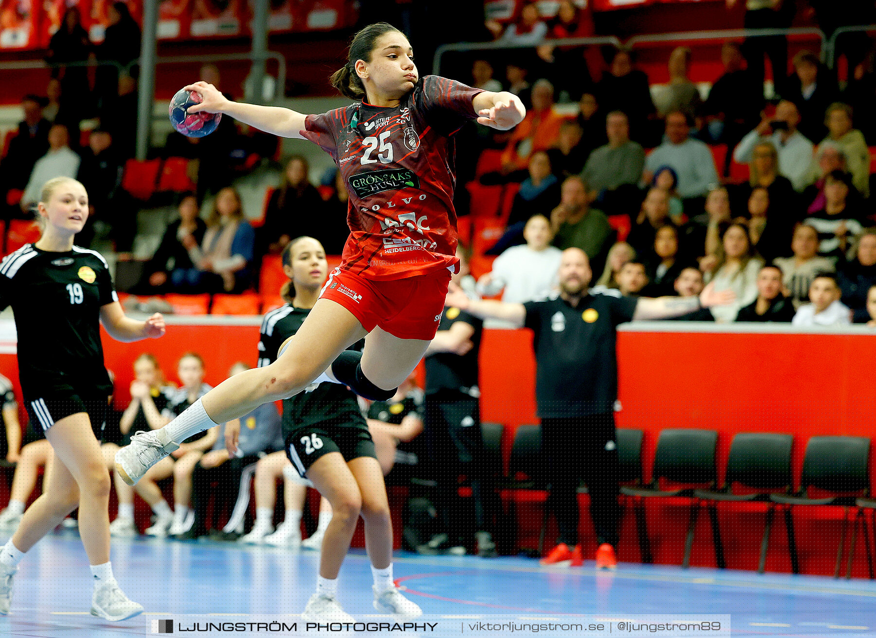 USM F16 Steg 3 Skövde HF 2-Tyresö Handboll 22-21,dam,Skövde Idrottshall,Skövde,Sverige,Handboll,,2024,328542