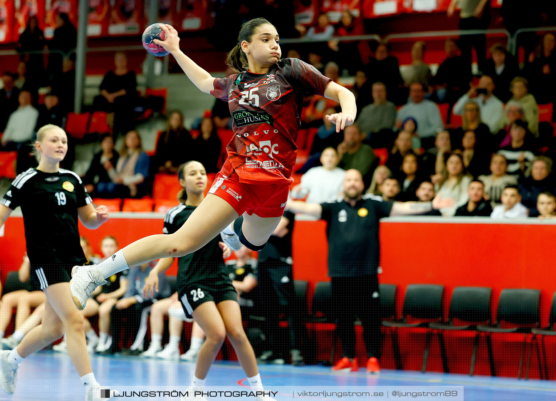 USM F16 Steg 3 Skövde HF 2-Tyresö Handboll 22-21,dam,Skövde Idrottshall,Skövde,Sverige,Handboll,,2024,328543
