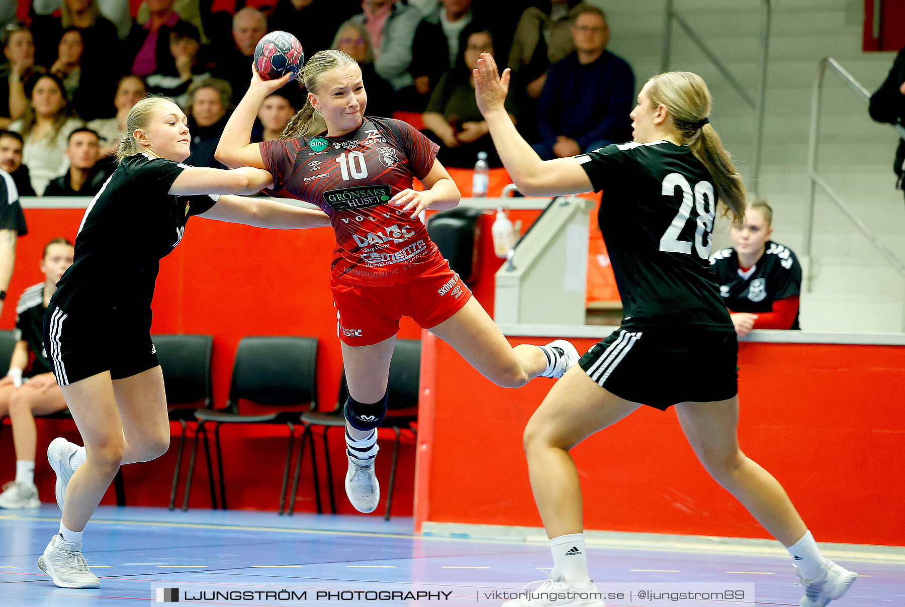 USM F16 Steg 3 Skövde HF 2-Tyresö Handboll 22-21,dam,Skövde Idrottshall,Skövde,Sverige,Handboll,,2024,328556