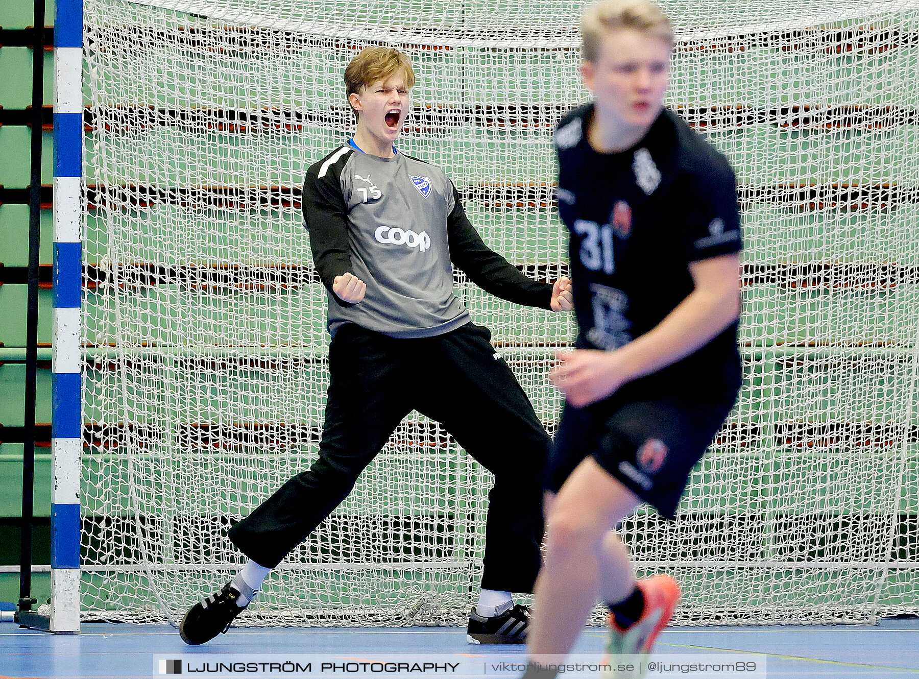 USM P16 Steg 3 IFK Skövde HK 1-Halmstad HF Röd 26-17,herr,Arena Skövde,Skövde,Sverige,Ungdoms-SM,Handboll,2024,328970