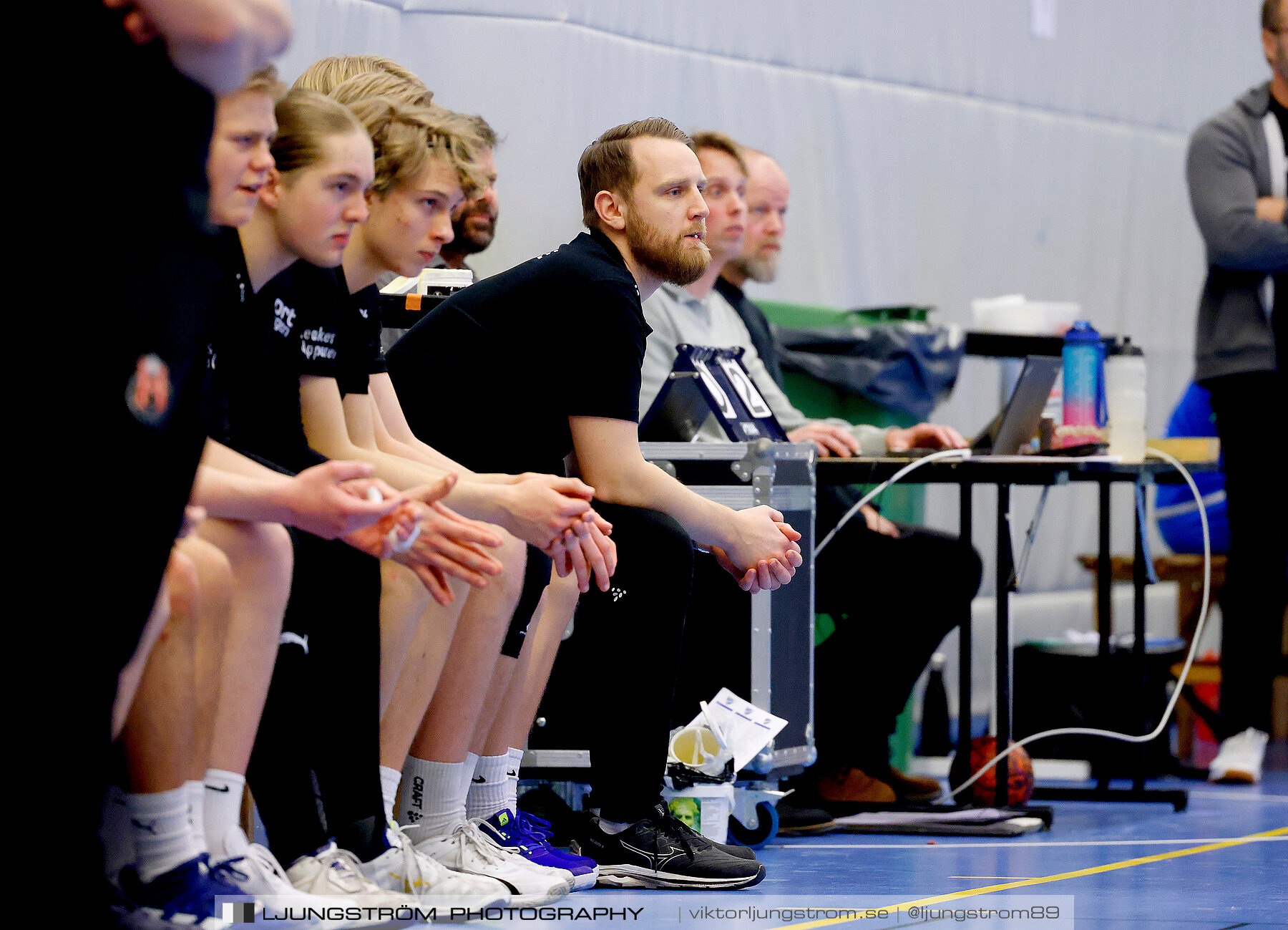 USM P16 Steg 3 IFK Skövde HK 1-Halmstad HF Röd 26-17,herr,Arena Skövde,Skövde,Sverige,Ungdoms-SM,Handboll,2024,329001