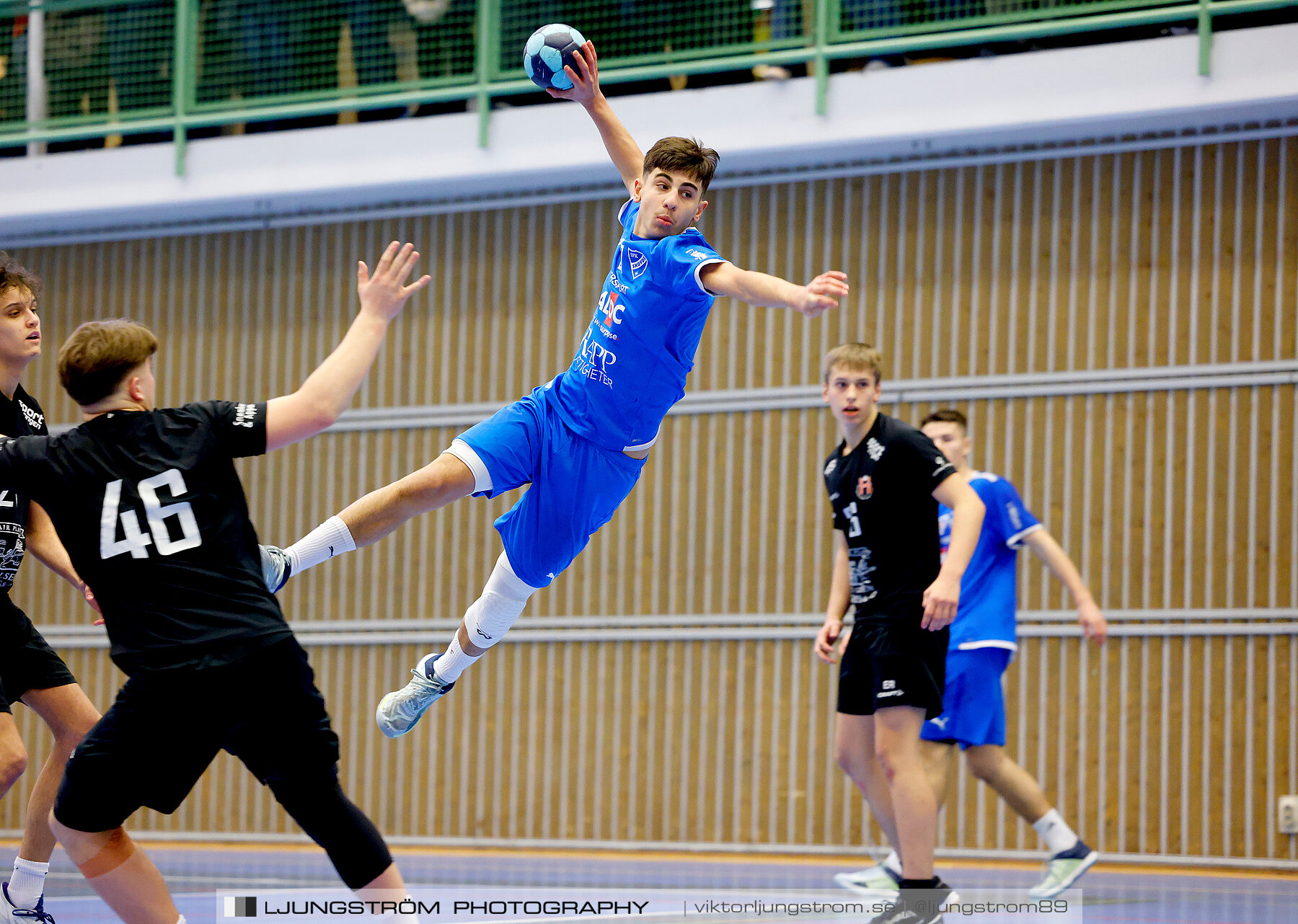 USM P16 Steg 3 IFK Skövde HK 1-Halmstad HF Röd 26-17,herr,Arena Skövde,Skövde,Sverige,Ungdoms-SM,Handboll,2024,329004