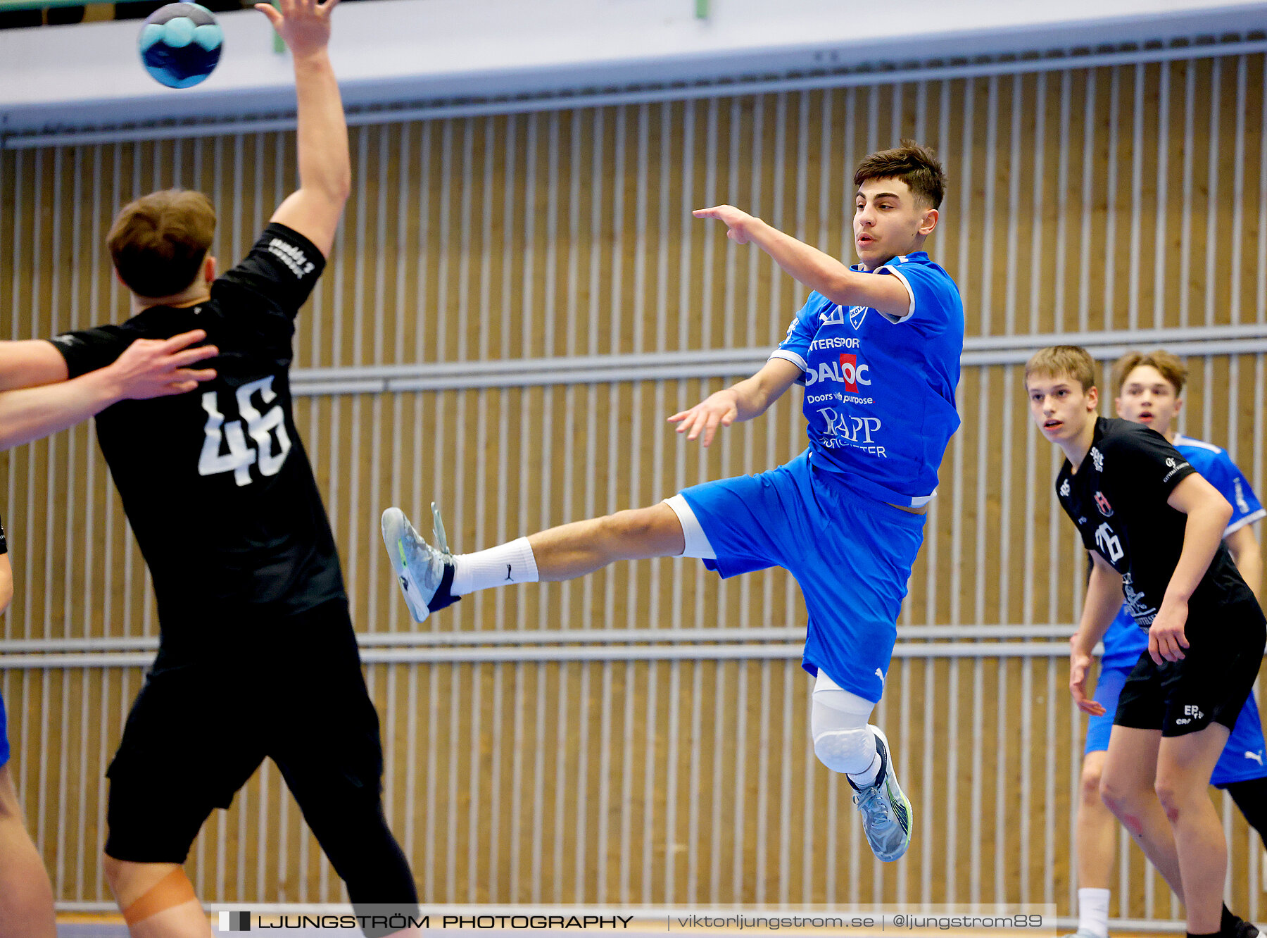 USM P16 Steg 3 IFK Skövde HK 1-Halmstad HF Röd 26-17,herr,Arena Skövde,Skövde,Sverige,Ungdoms-SM,Handboll,2024,329013