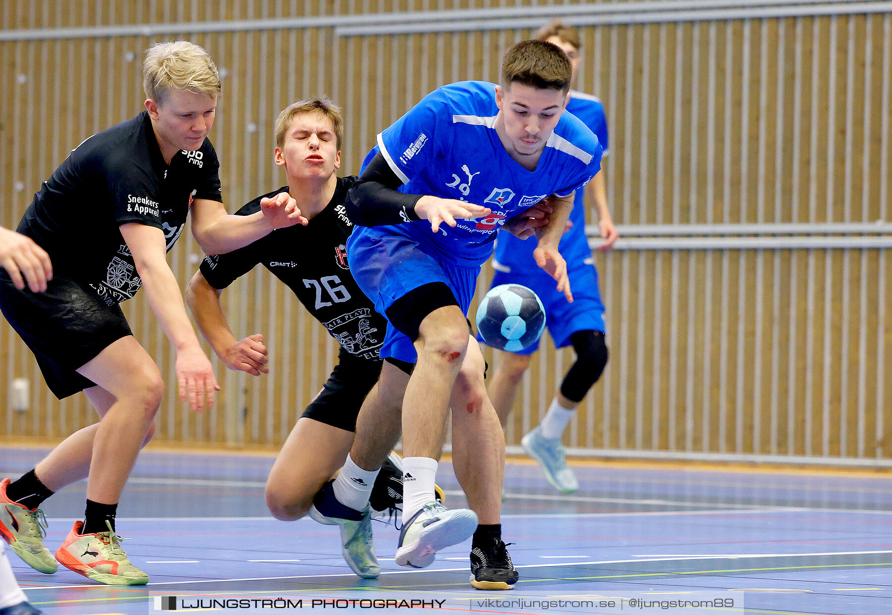 USM P16 Steg 3 IFK Skövde HK 1-Halmstad HF Röd 26-17,herr,Arena Skövde,Skövde,Sverige,Ungdoms-SM,Handboll,2024,329024