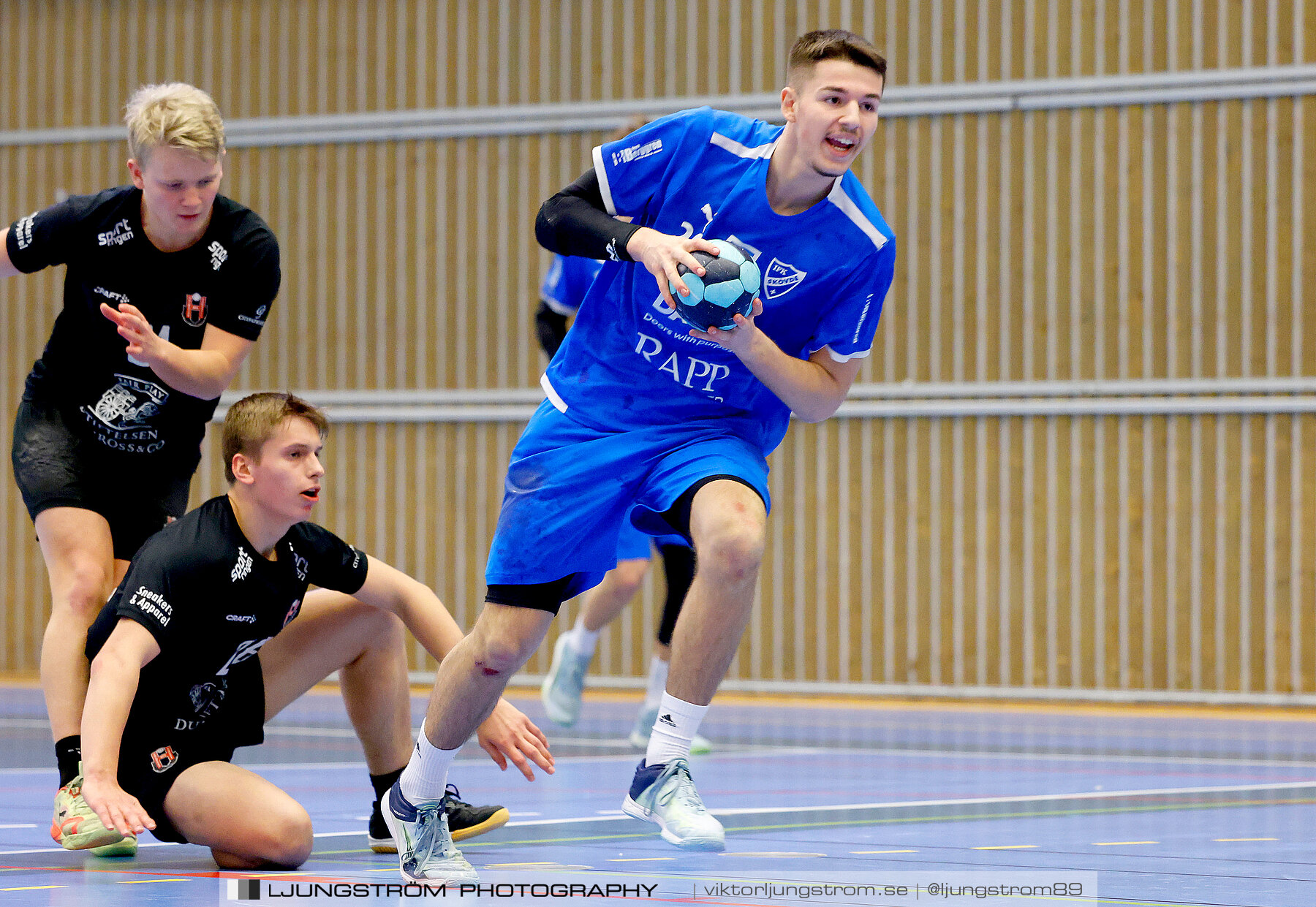 USM P16 Steg 3 IFK Skövde HK 1-Halmstad HF Röd 26-17,herr,Arena Skövde,Skövde,Sverige,Ungdoms-SM,Handboll,2024,329025