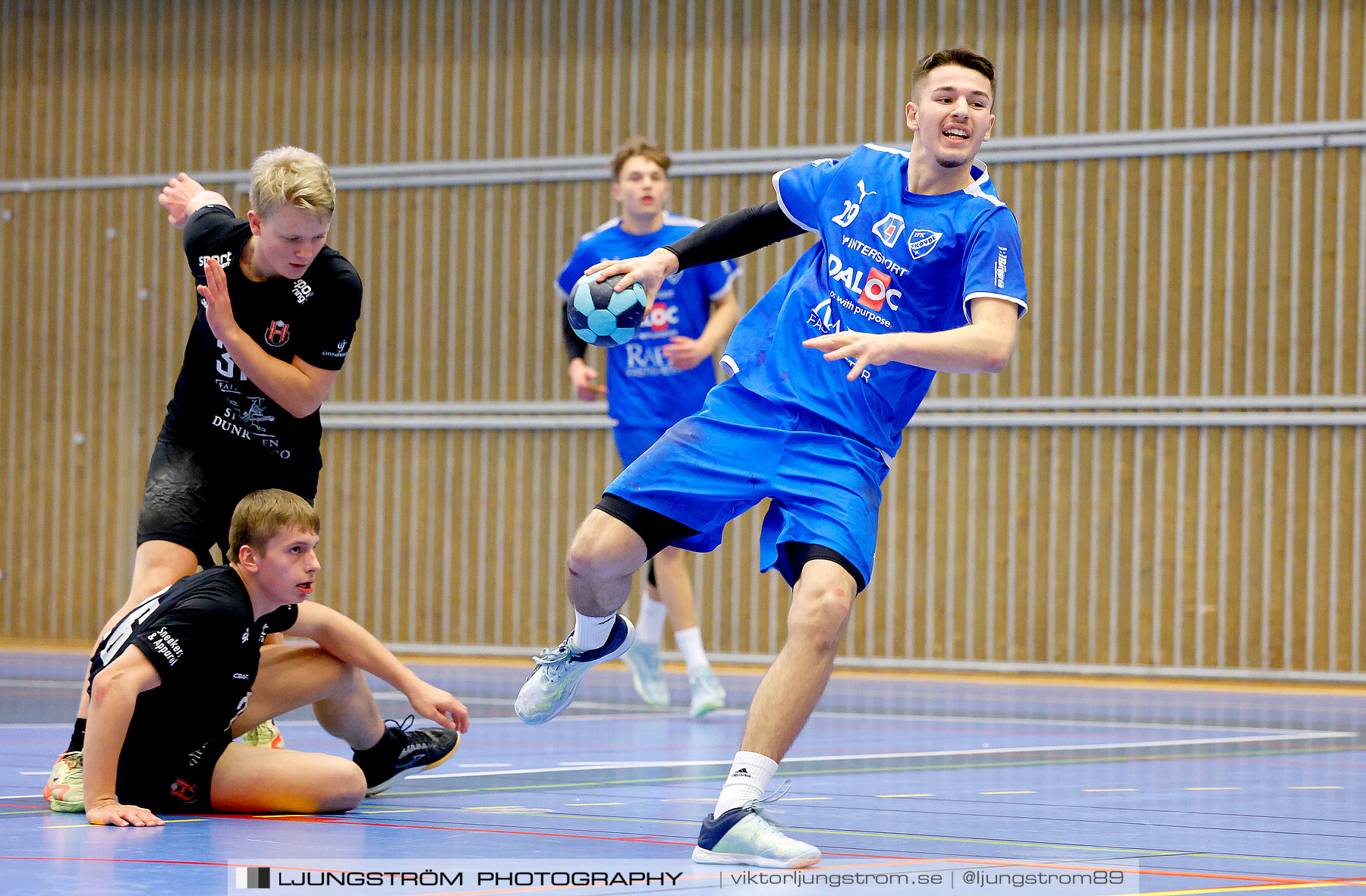 USM P16 Steg 3 IFK Skövde HK 1-Halmstad HF Röd 26-17,herr,Arena Skövde,Skövde,Sverige,Ungdoms-SM,Handboll,2024,329026