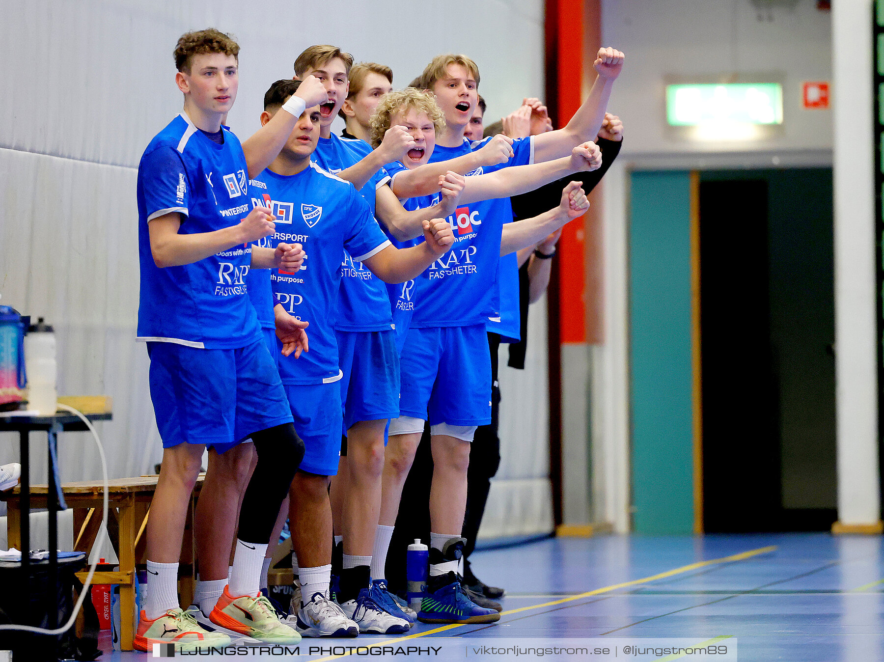 USM P16 Steg 3 IFK Skövde HK 1-Halmstad HF Röd 26-17,herr,Arena Skövde,Skövde,Sverige,Ungdoms-SM,Handboll,2024,329045